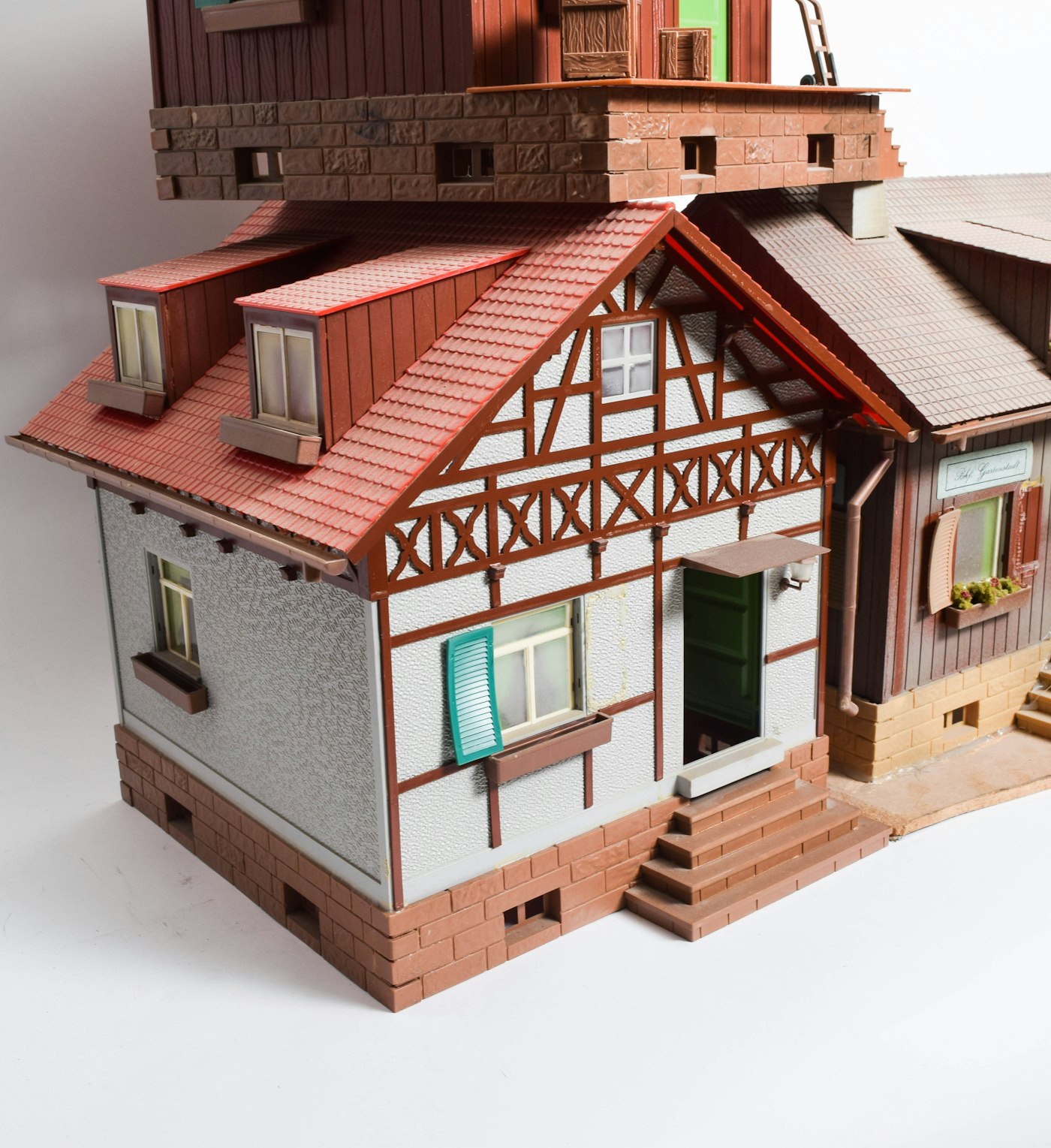 Collection of German G Scale Model Train Buildings EBTH Collection of German G Scale Model Train Buildings EBTH