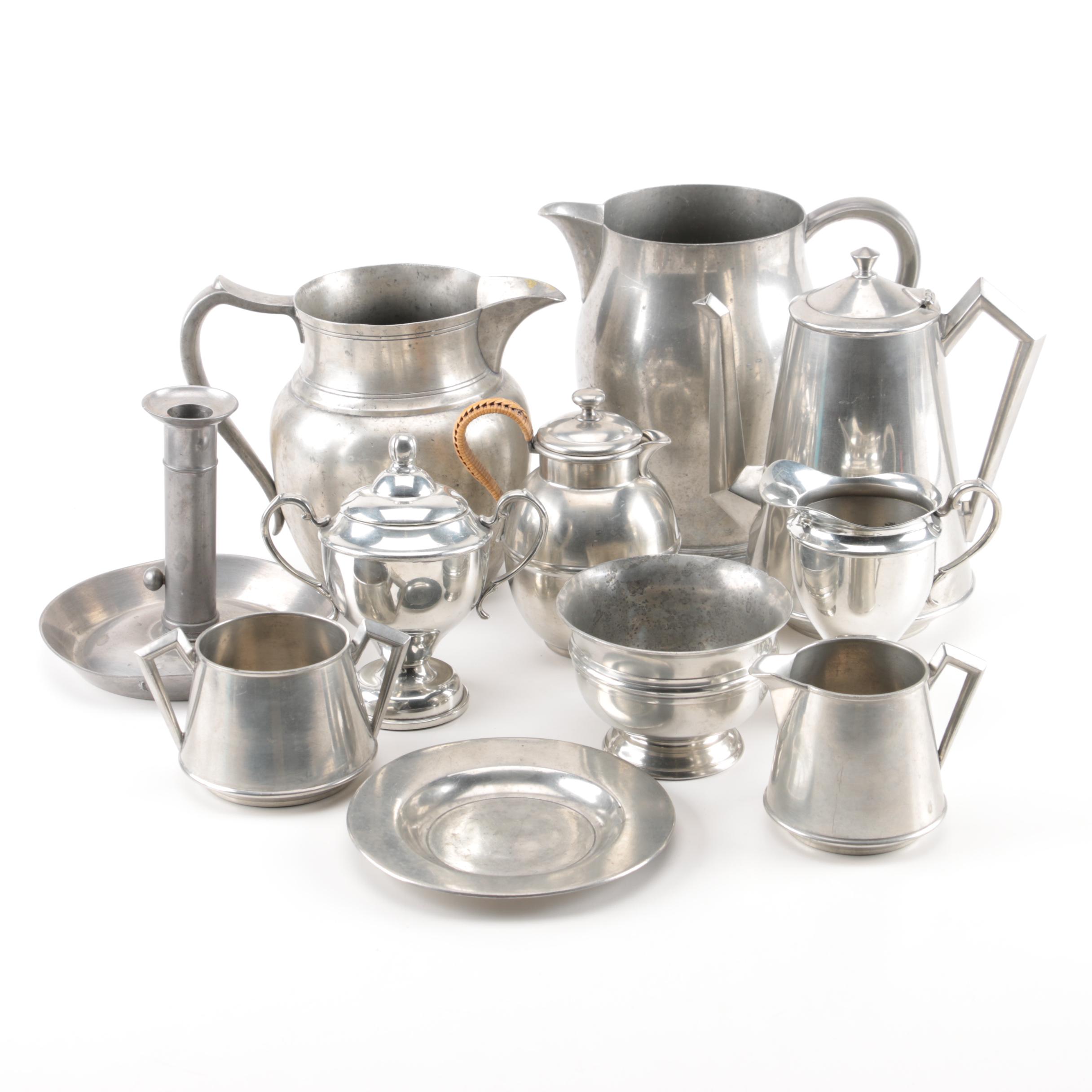 Pewter Serveware Featuring L.H. Vaughan EBTH