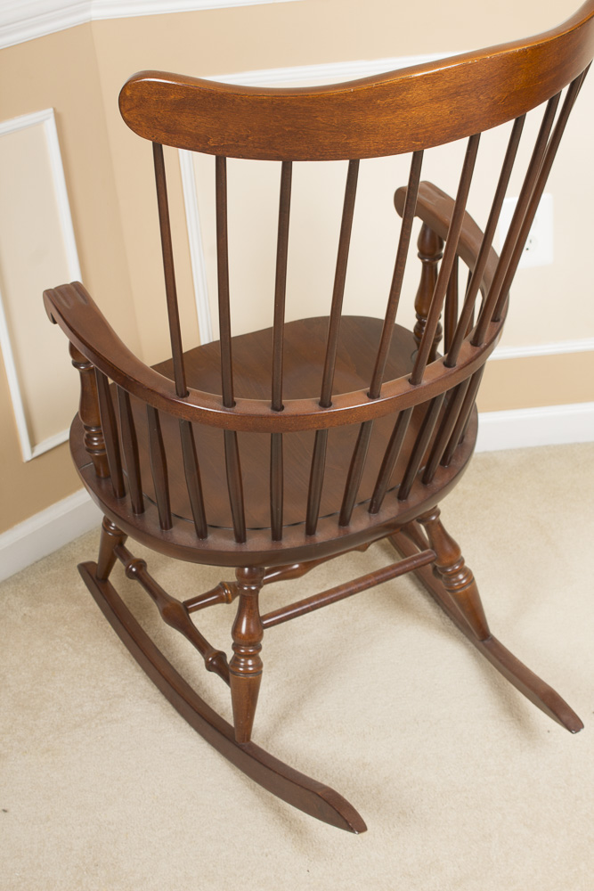 BowBack Windsor Style Rocking Chair by Virginia House Furniture EBTH