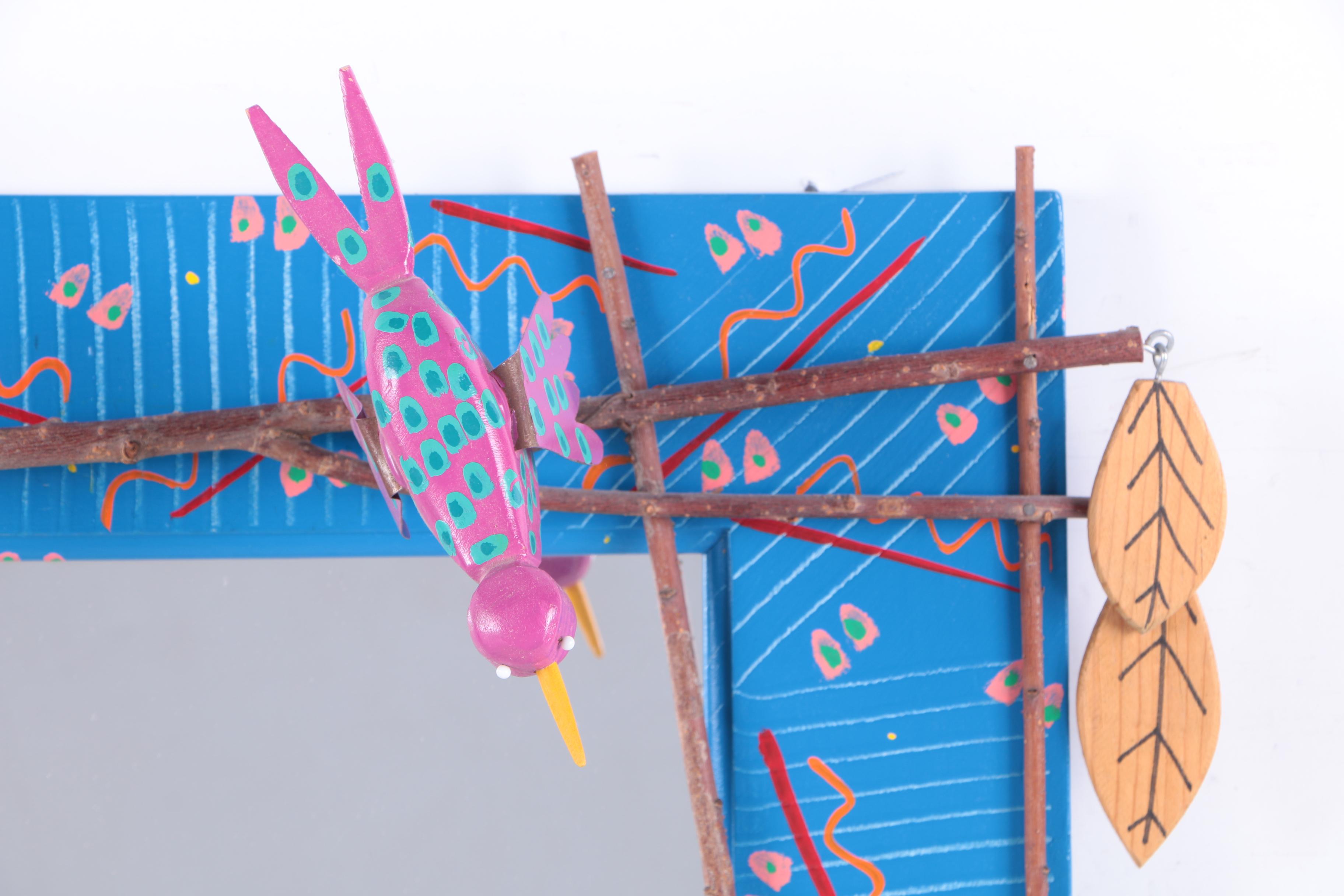 Craig Carey Mirror "Birds in Willow" EBTH