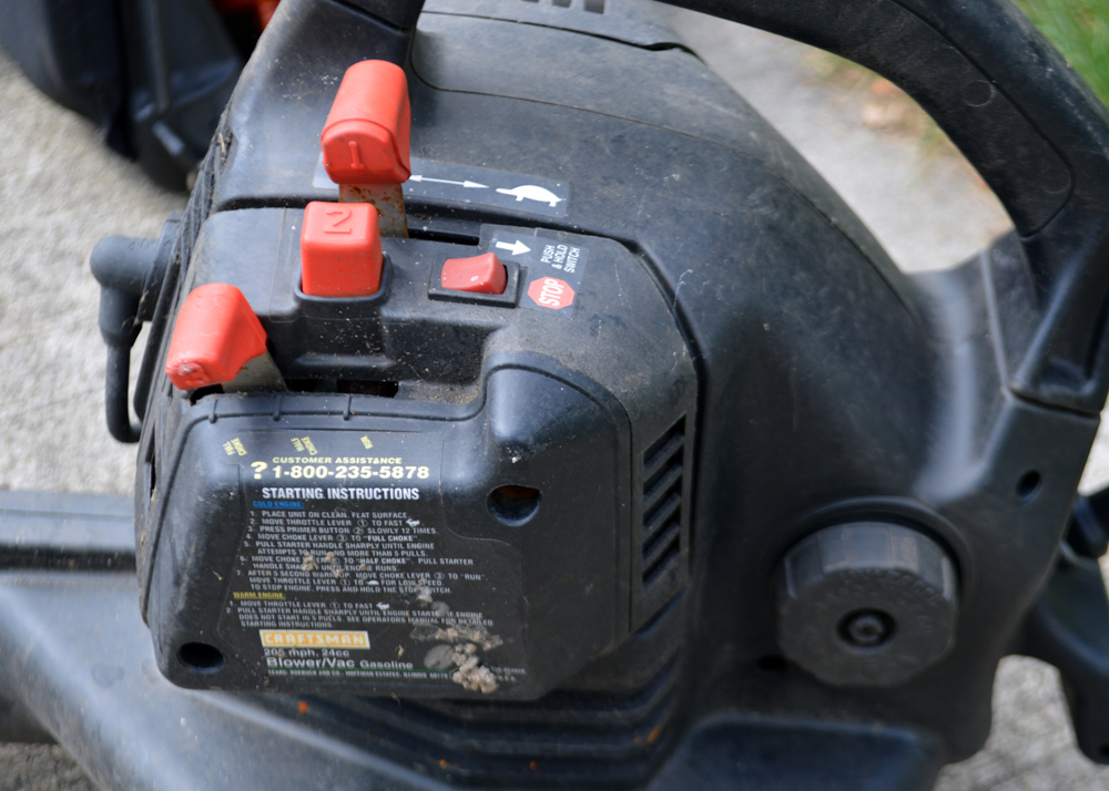 Husqvarna 125BT Backpack Blower and Craftsman Gas Blower/Vac EBTH