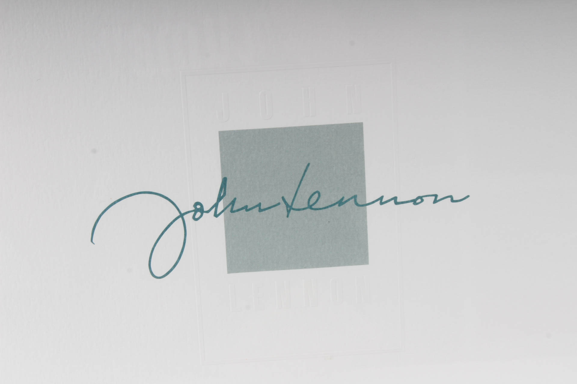 After John Lennon Limited Edition Lithograph Baby Grand With 