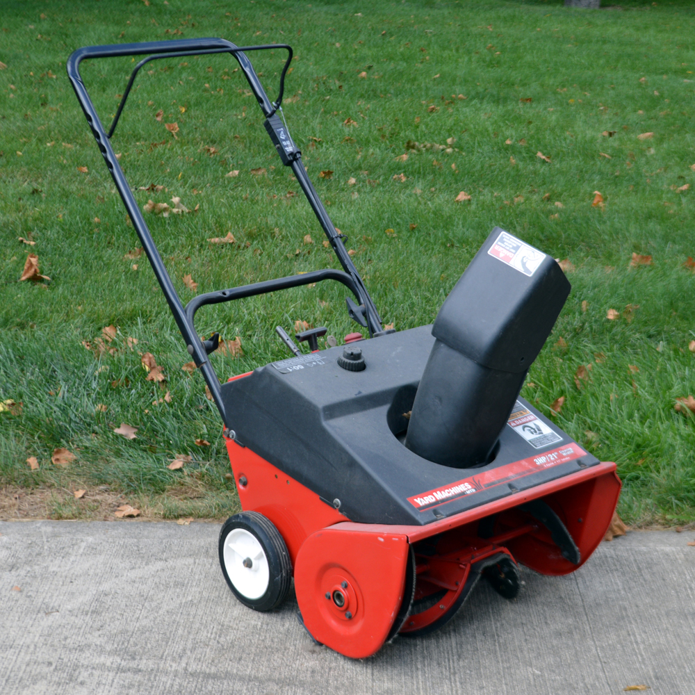 Yard Machines Snow Blower EBTH