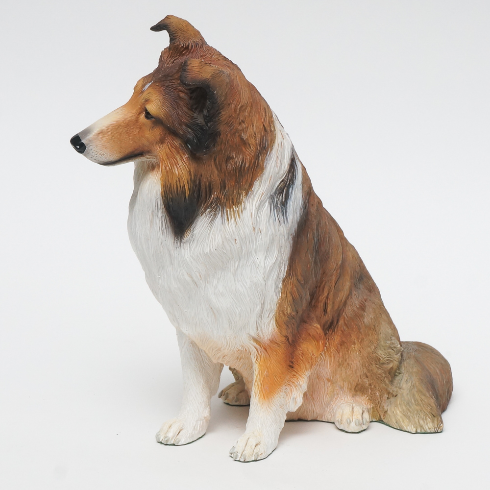 The Danbury Mint "Sheltie" Dog Statue EBTH