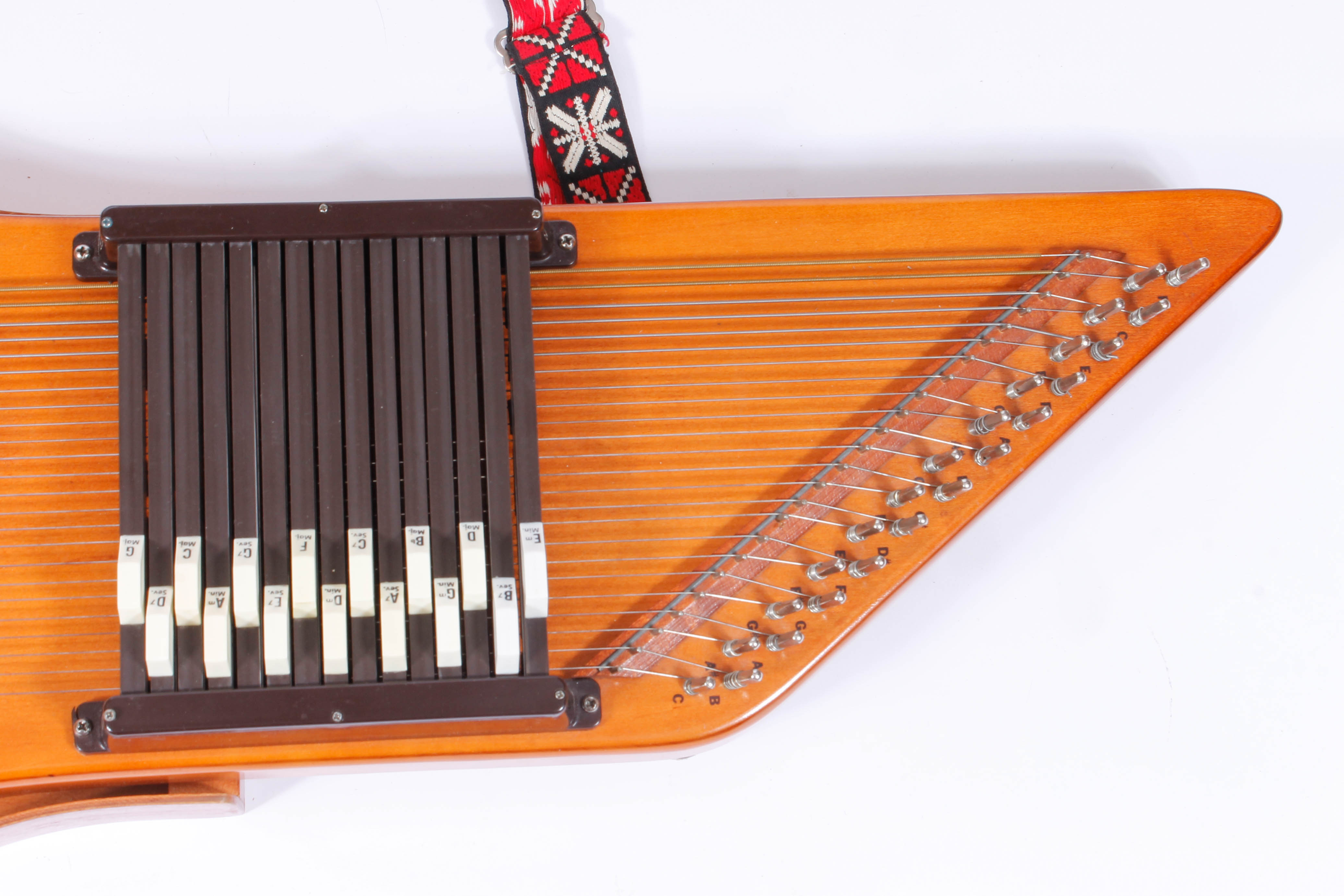 Vintage Oscar Schmidt "Guitaro" Autoharp, Case and Accessories EBTH