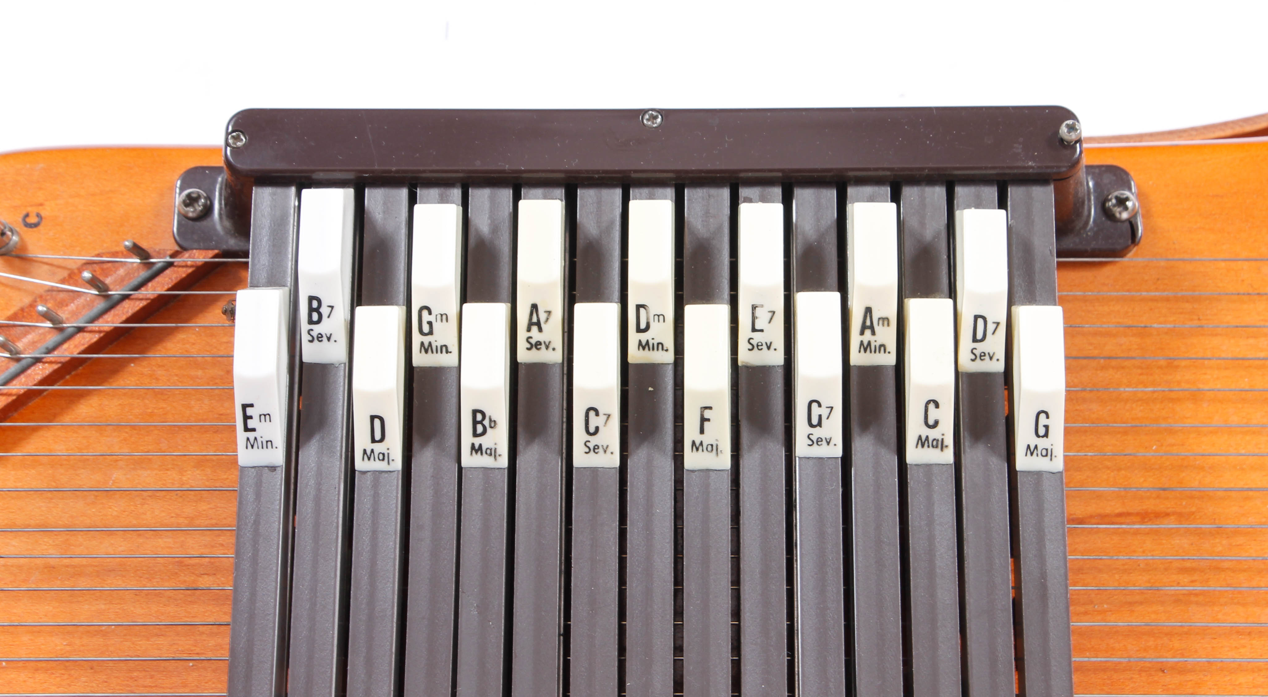 Vintage Oscar Schmidt "Guitaro" Autoharp, Case and Accessories EBTH