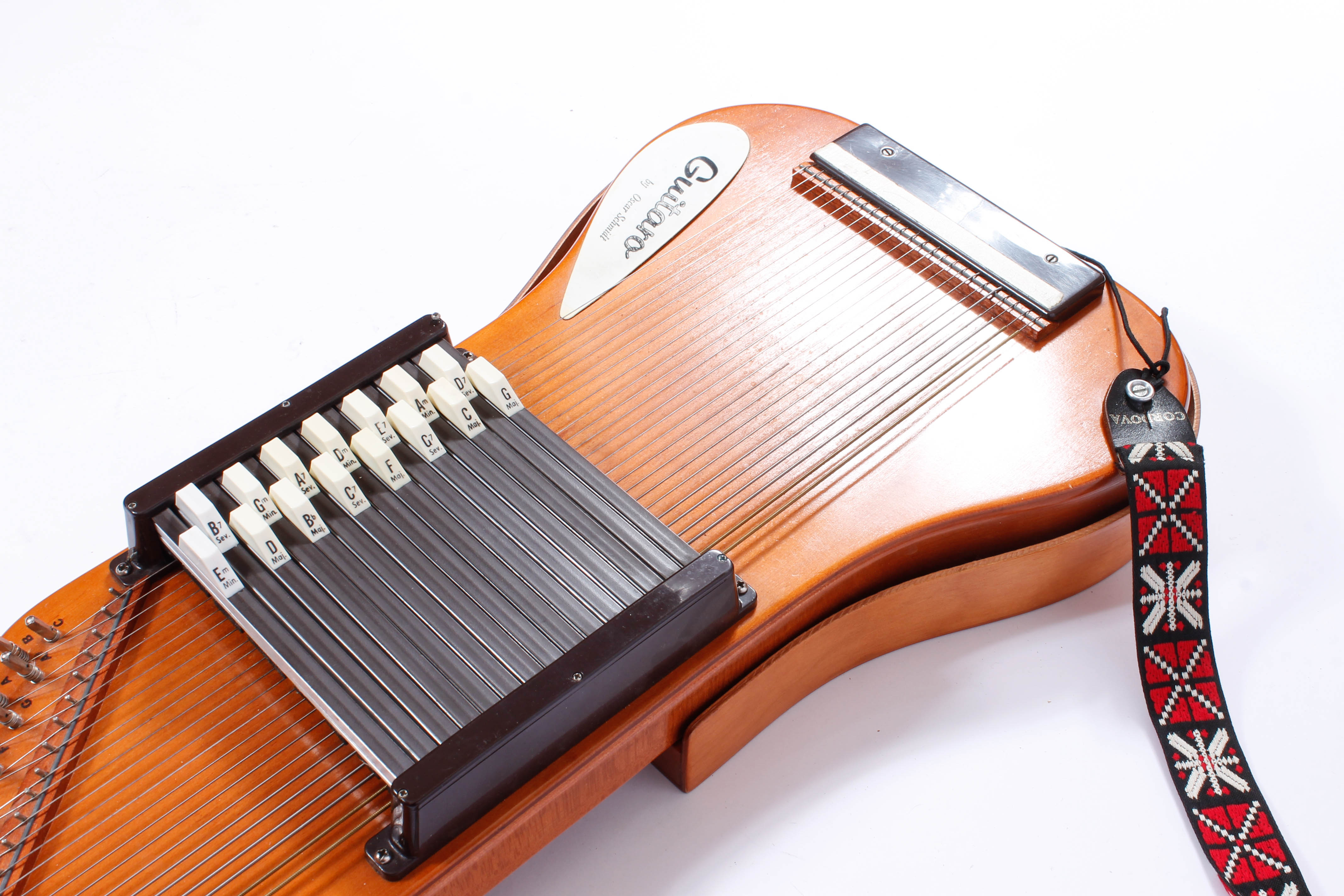 Vintage Oscar Schmidt "Guitaro" Autoharp, Case and Accessories EBTH