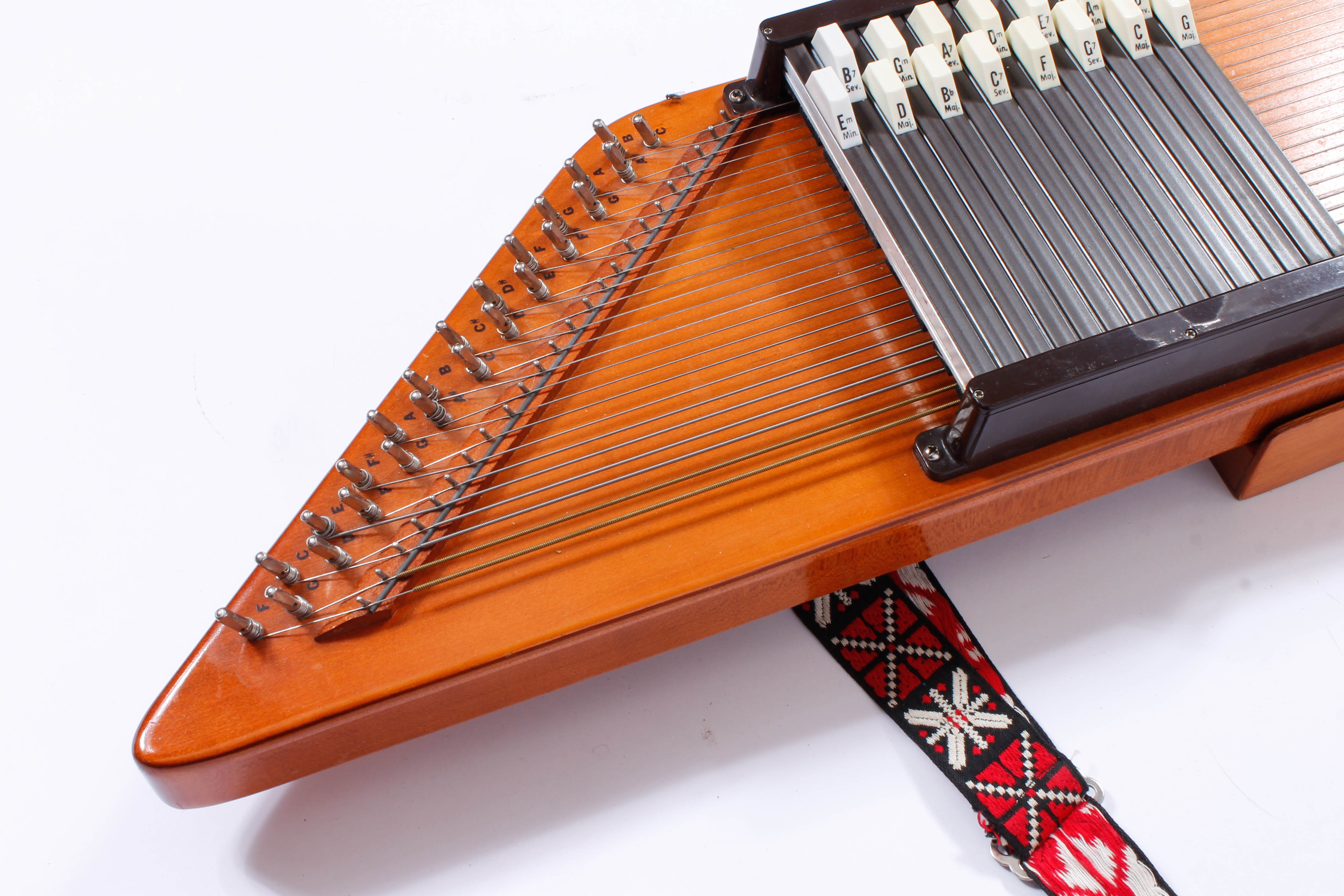 Vintage Oscar Schmidt "Guitaro" Autoharp, Case and Accessories EBTH