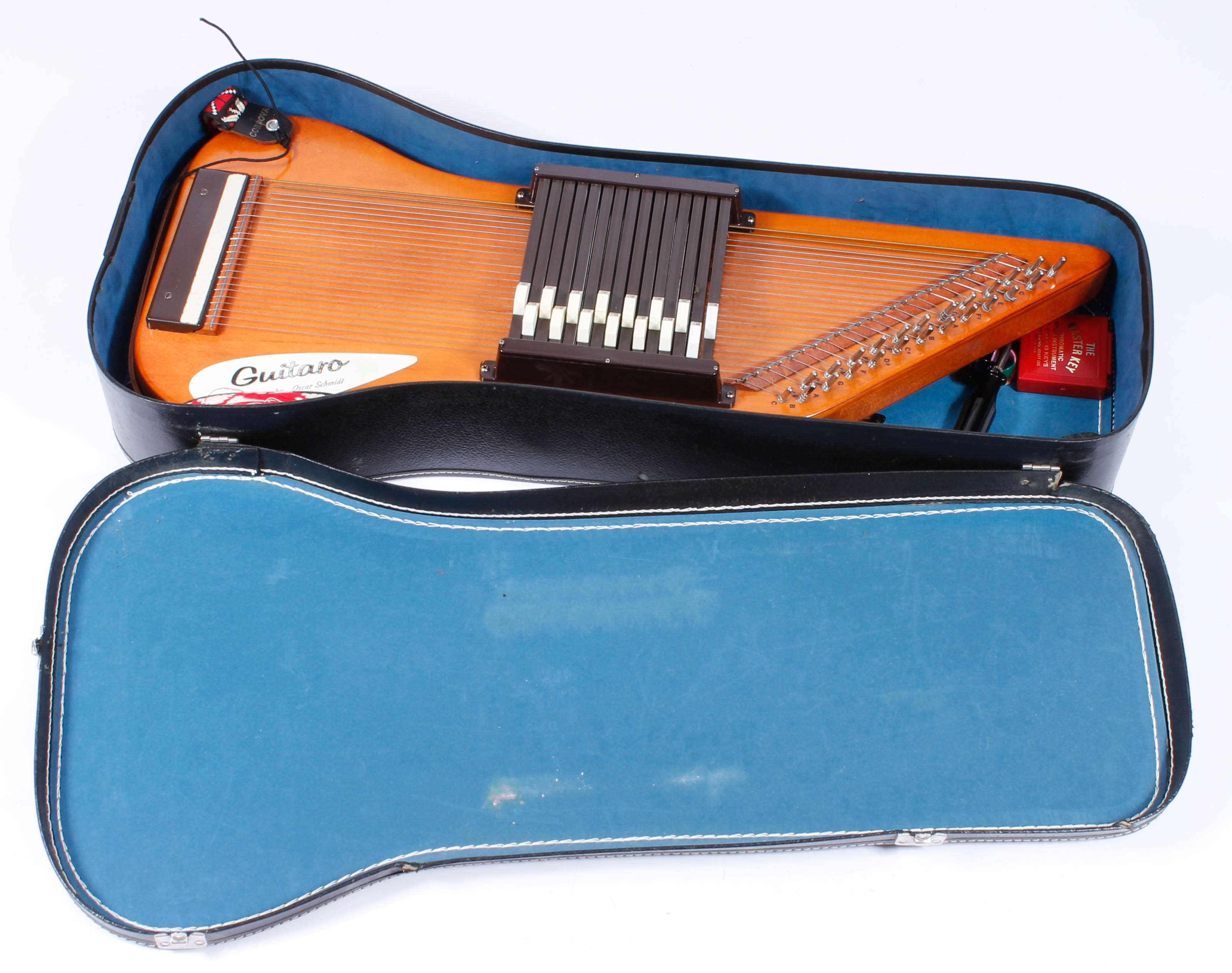 Vintage Oscar Schmidt "Guitaro" Autoharp, Case and Accessories EBTH