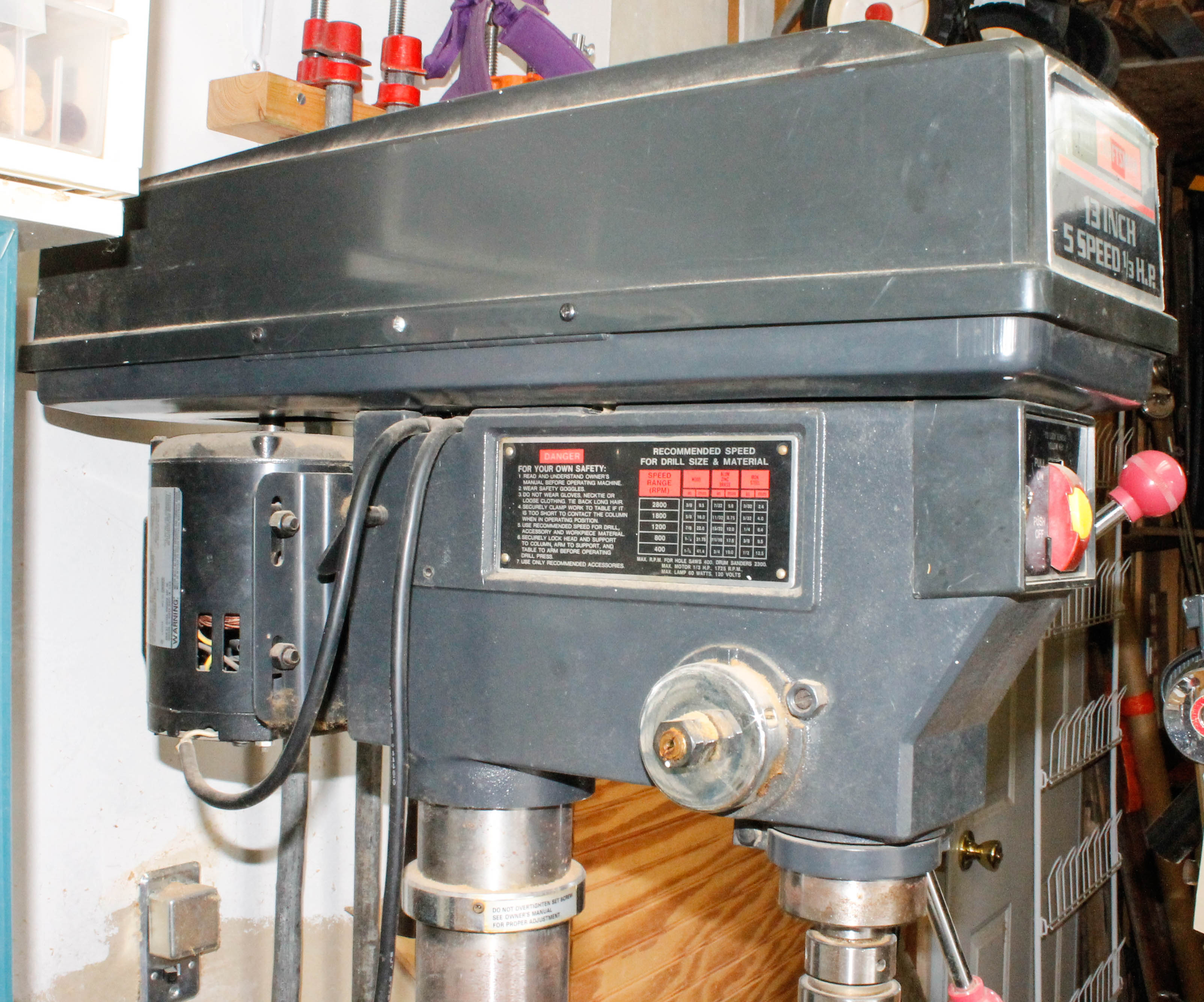 Craftsman 13'' Drill Press EBTH