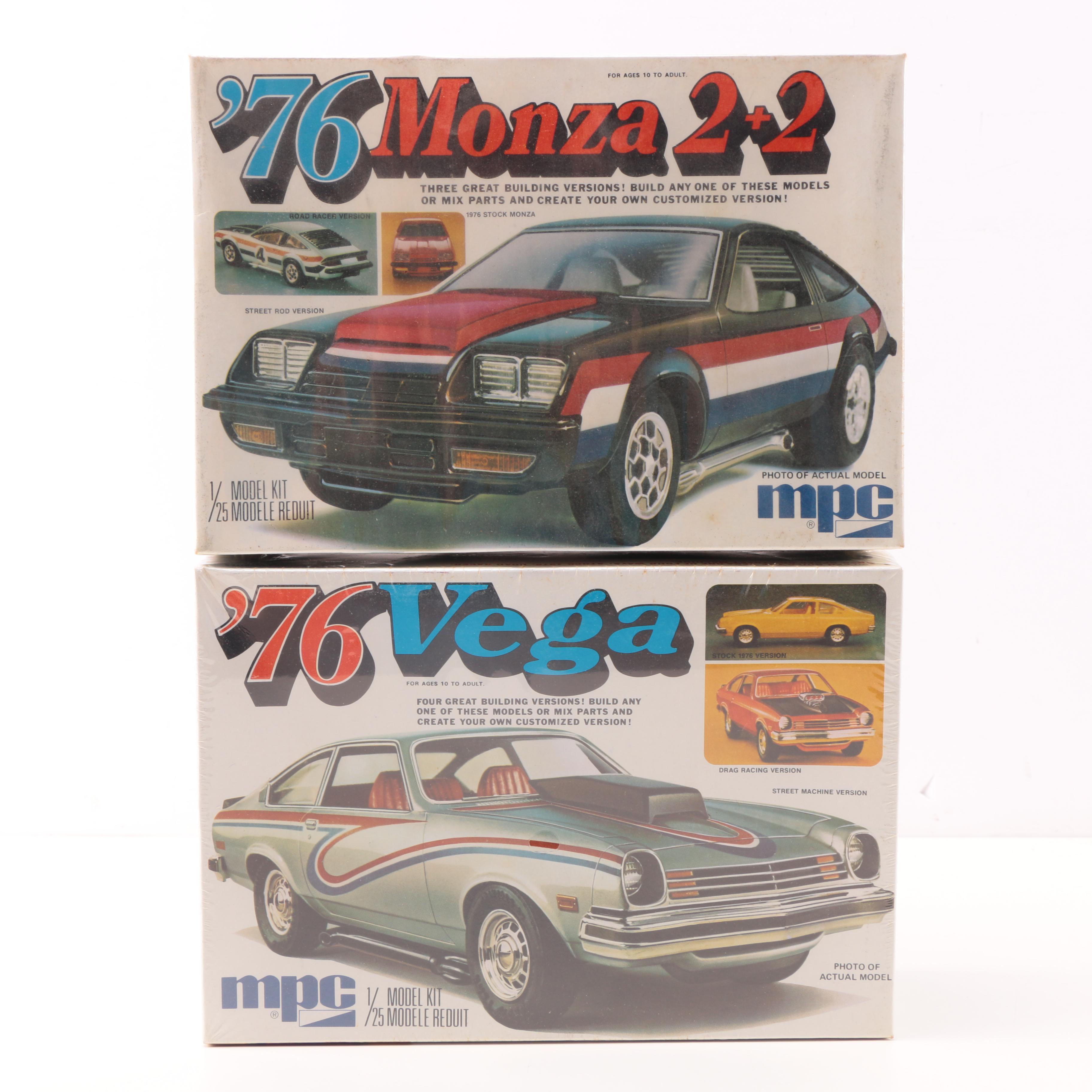 Collection of Vintage 1970s Model Car Kits | EBTH