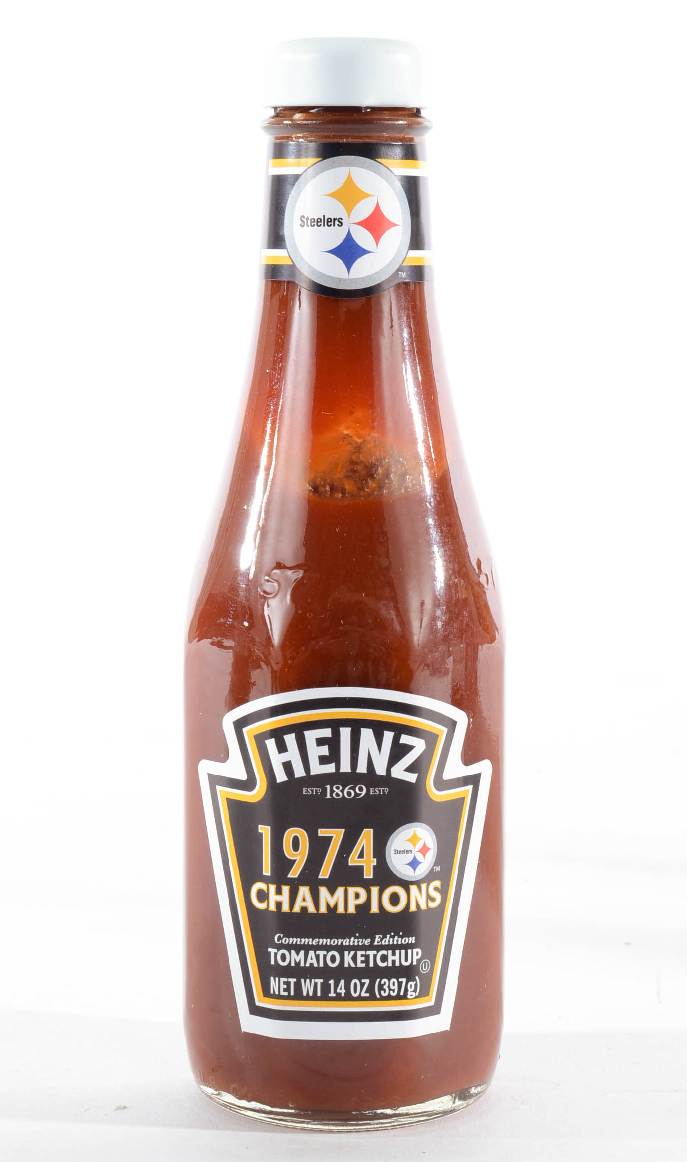 Heinz Pittsburgh Steelers Commemorative Ketchup Bottle Six Pack EBTH