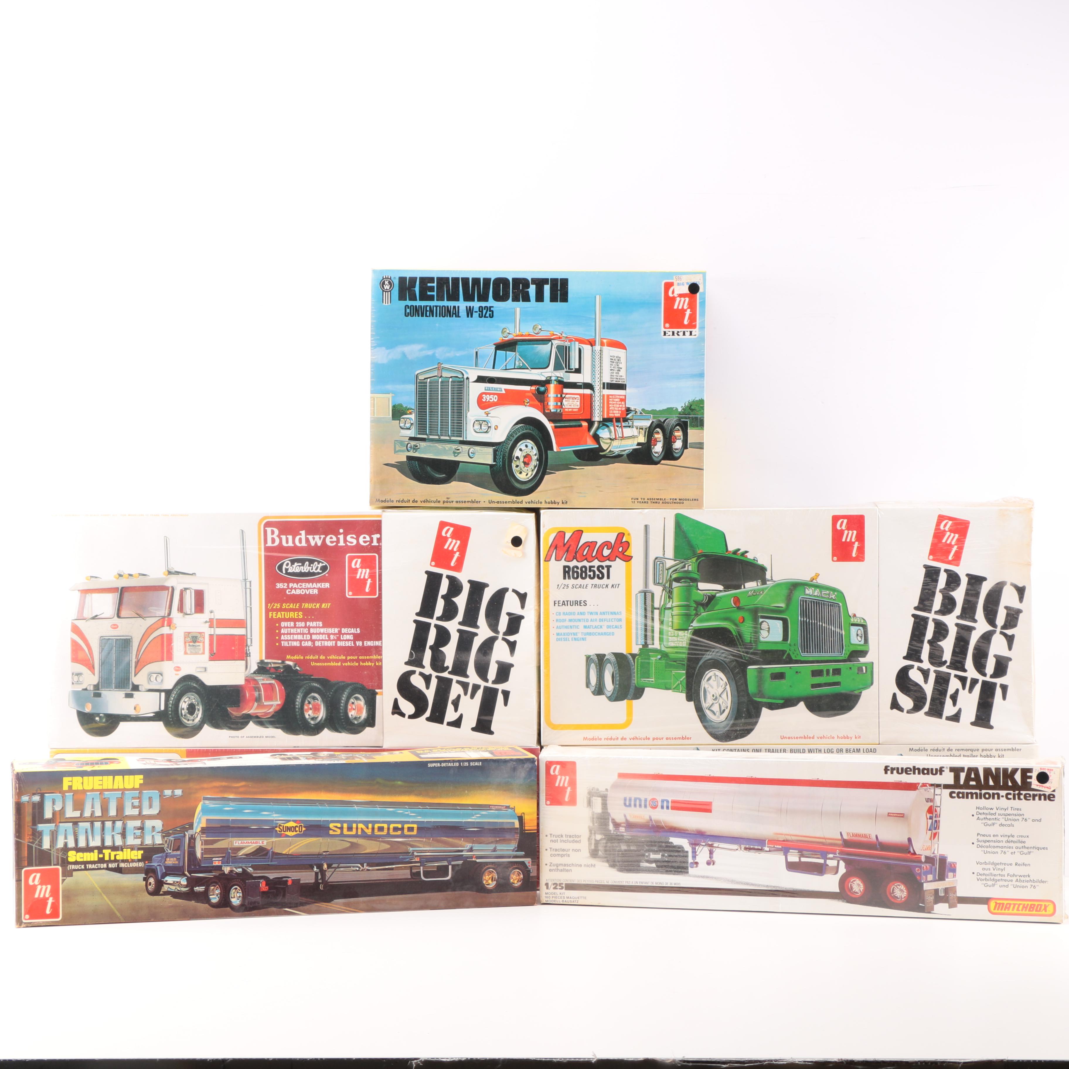 Vintage AMT SemiTruck Model Kits EBTH