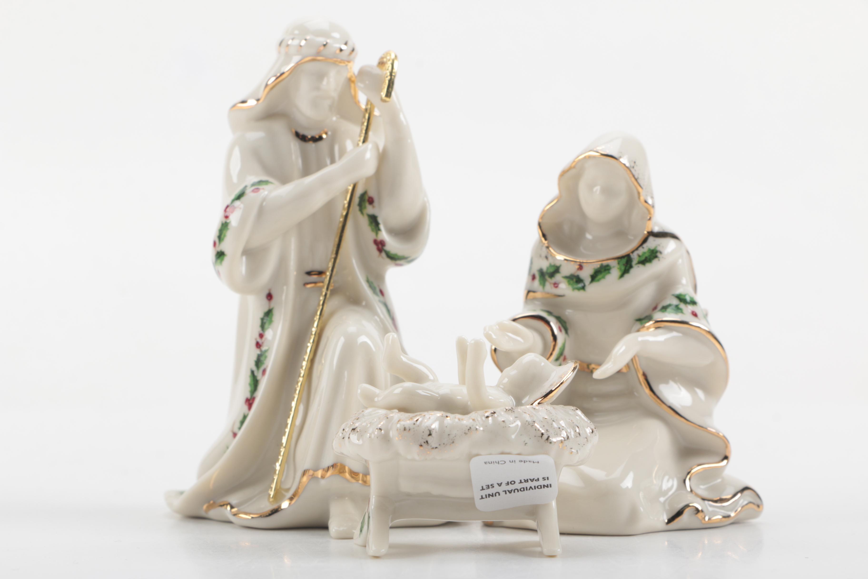 HandPainted Lenox Nativity EBTH