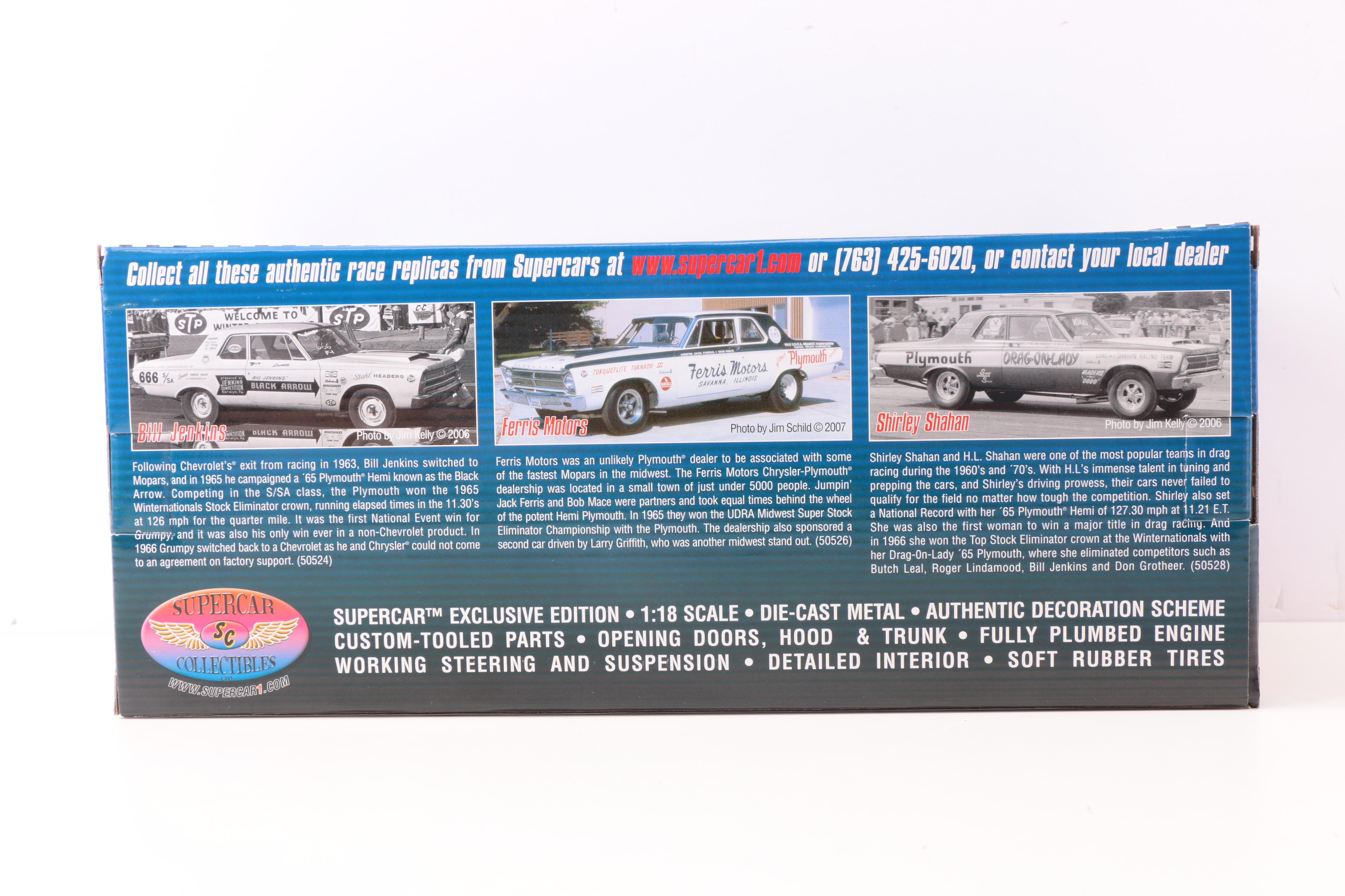 Supercar Raceway and Sox & Martin 118 Scale DieCast Cars EBTH