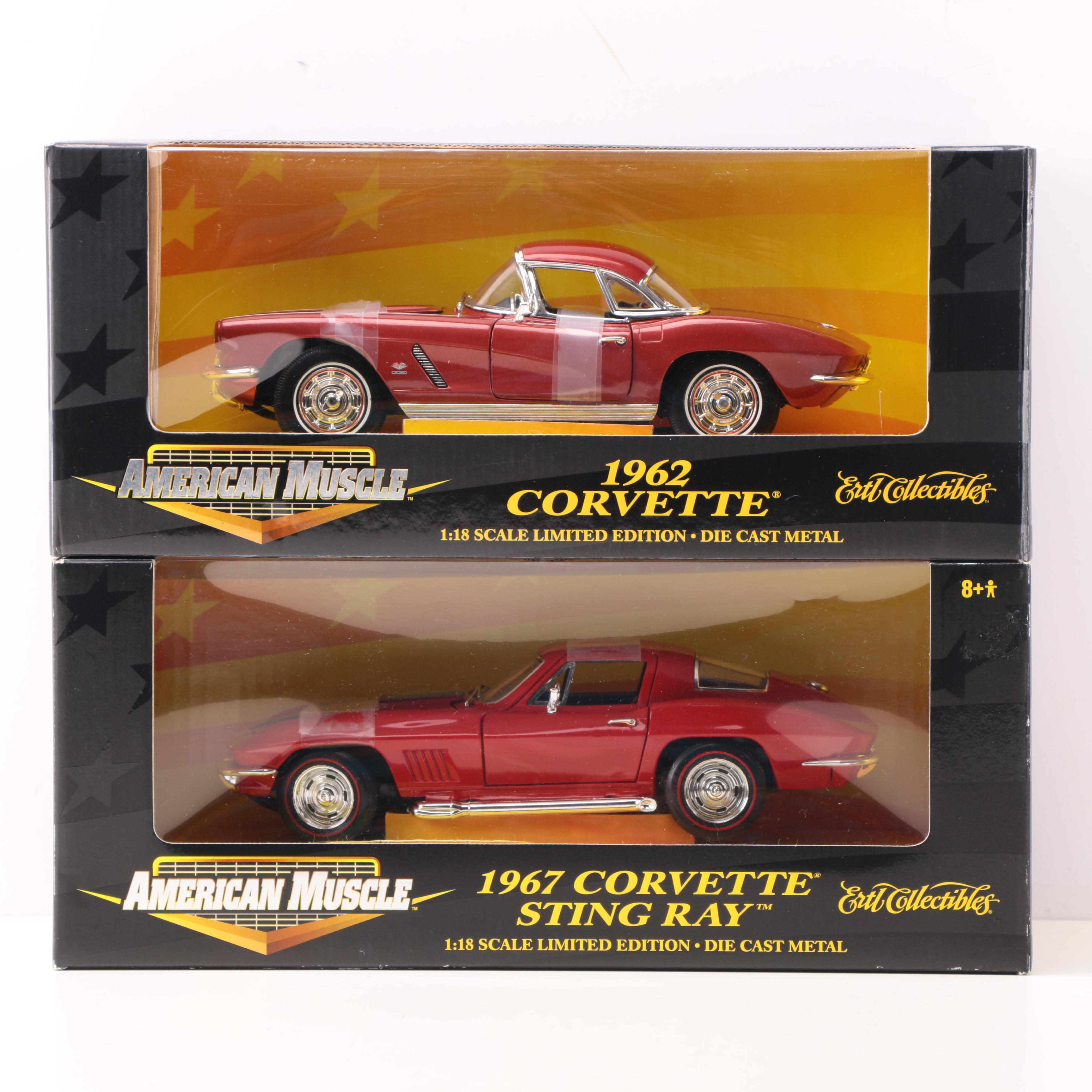 American Muscle ERTL Corvette Die Cast Cars EBTH