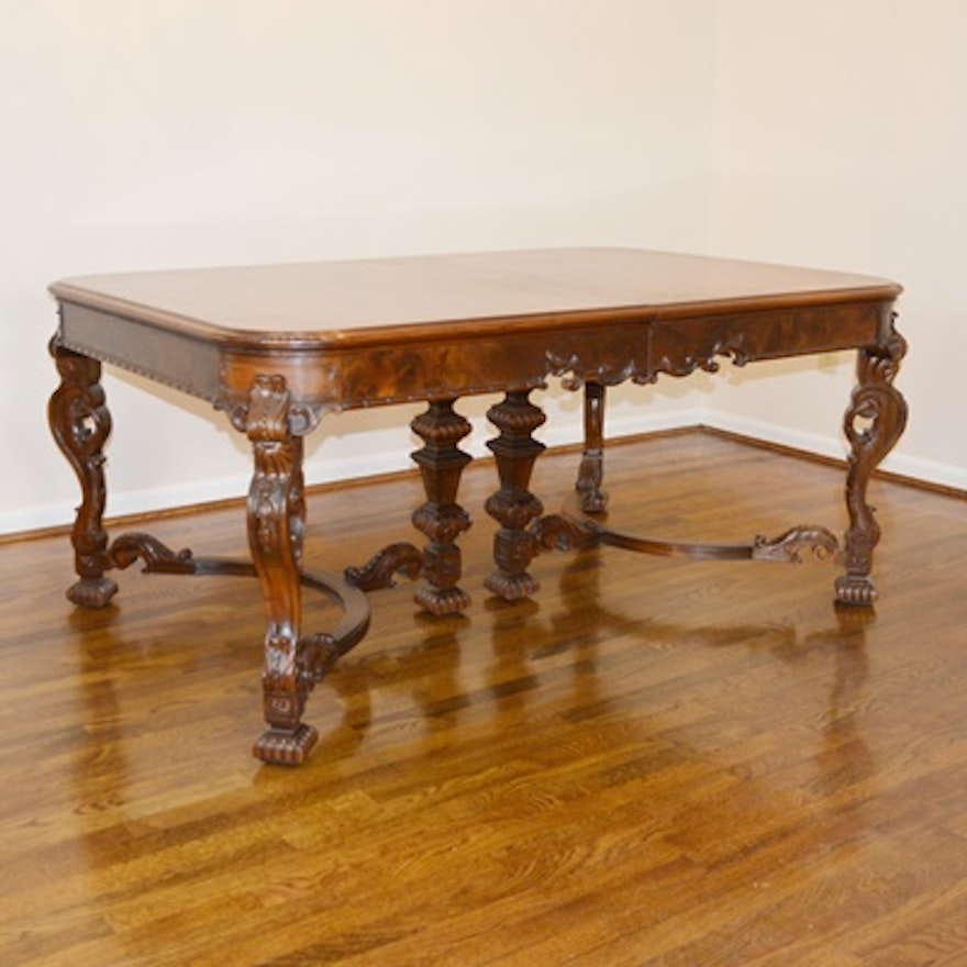 Batesville Cabinet Co Baroque Italian Style Dining Room Table