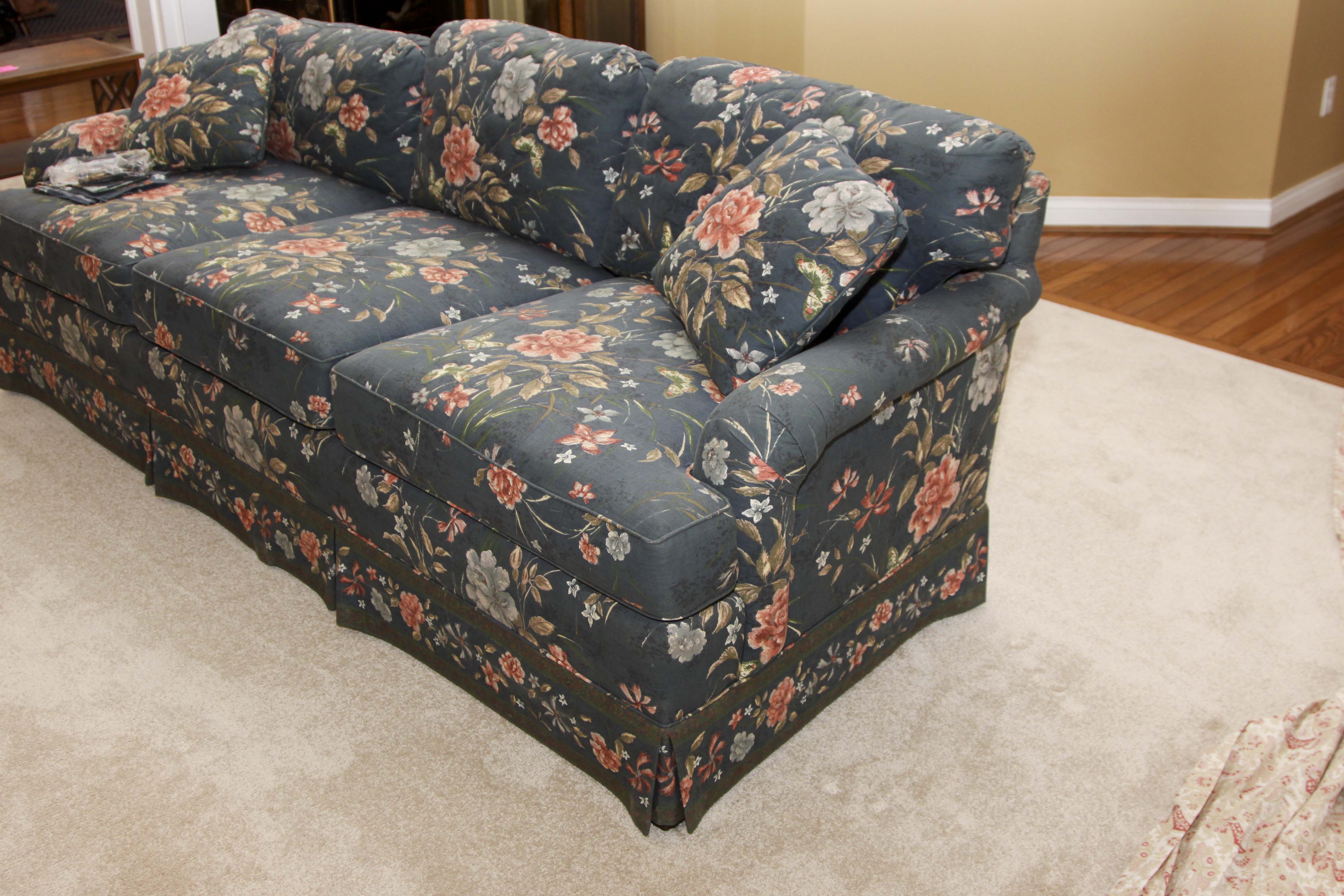Floral Sofa by Bridgeford EBTH