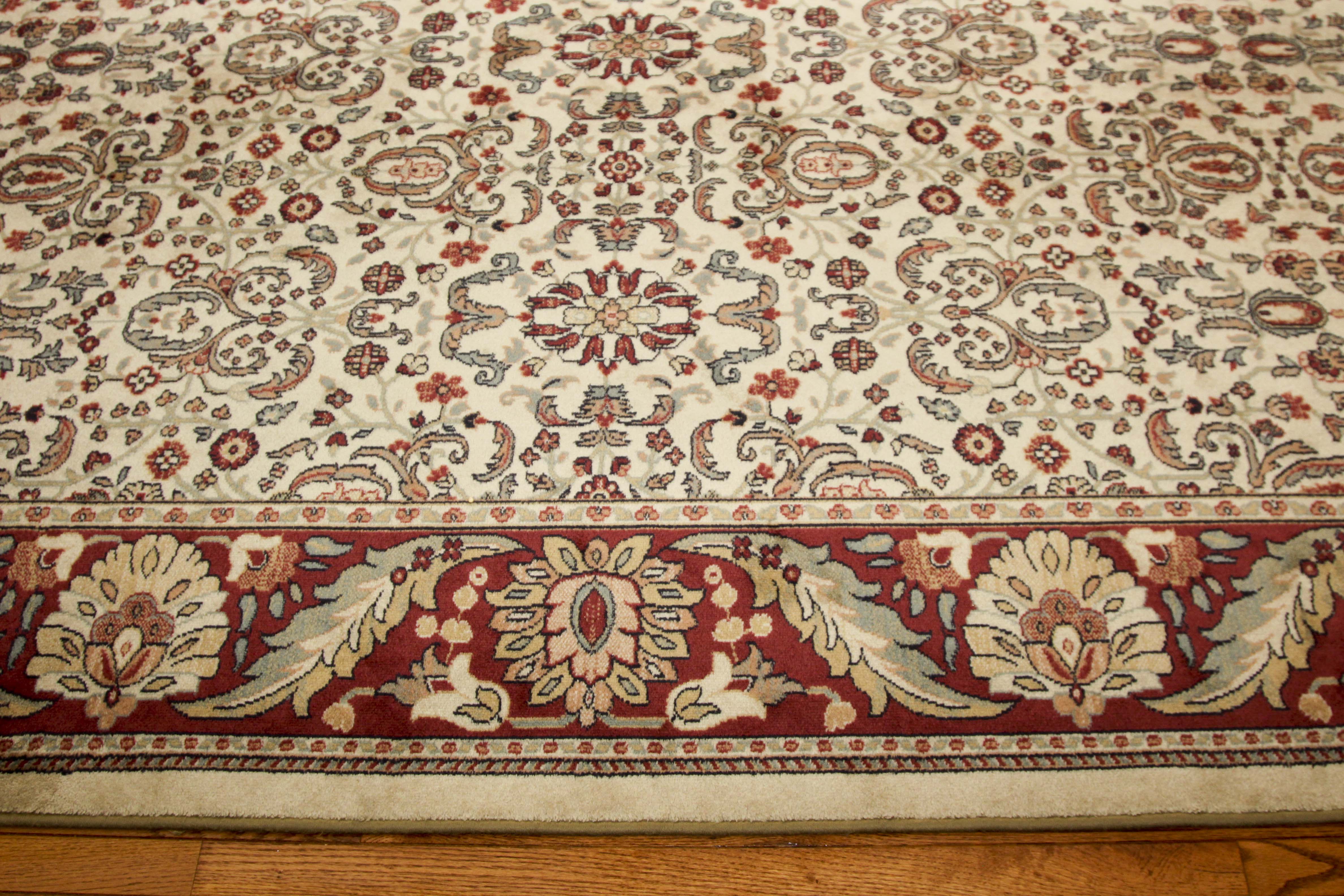 Belgian Machine Made "Kashmir" Wool Area Rug | EBTH