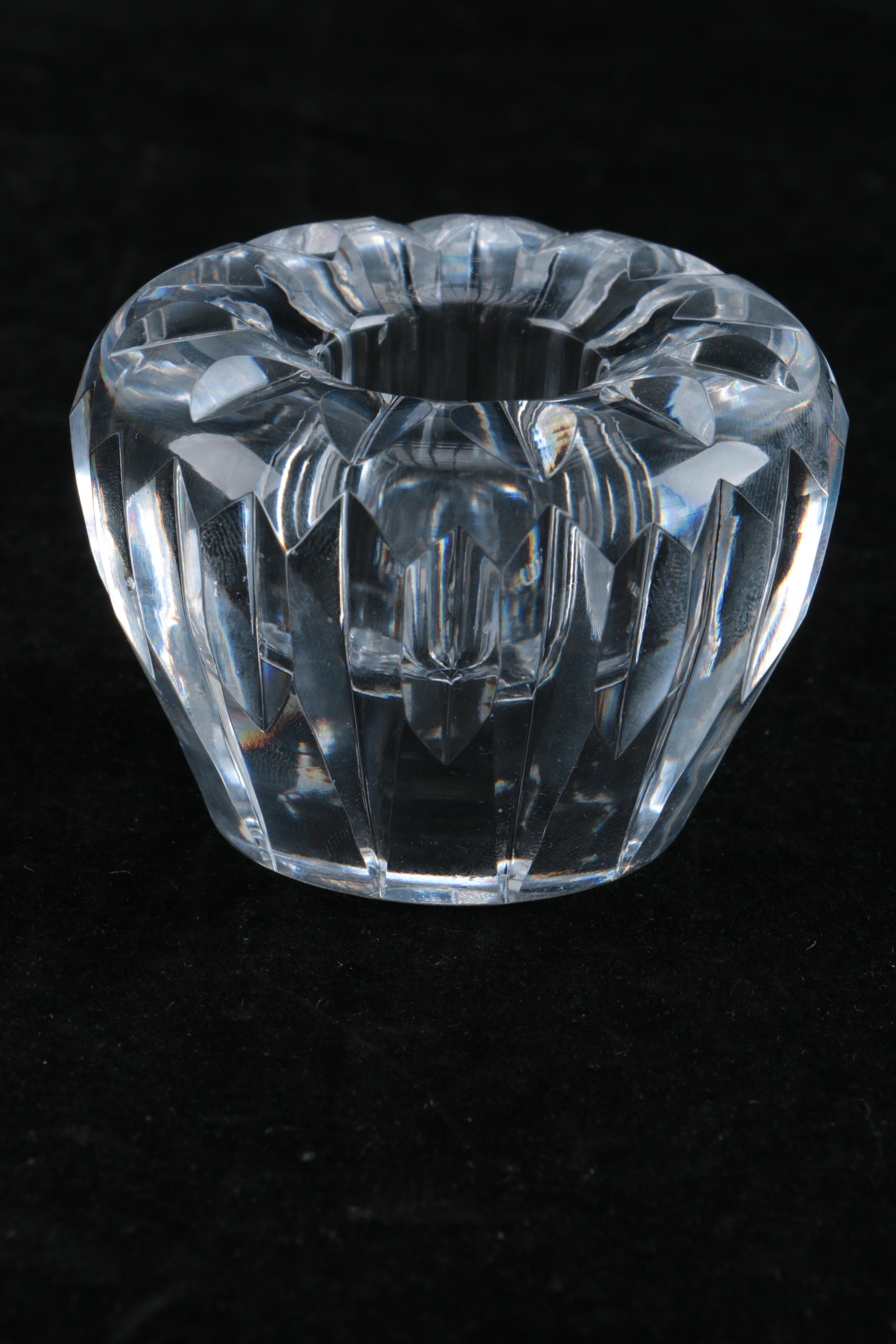 Pair of Waterford Crystal Candle Holders | EBTH