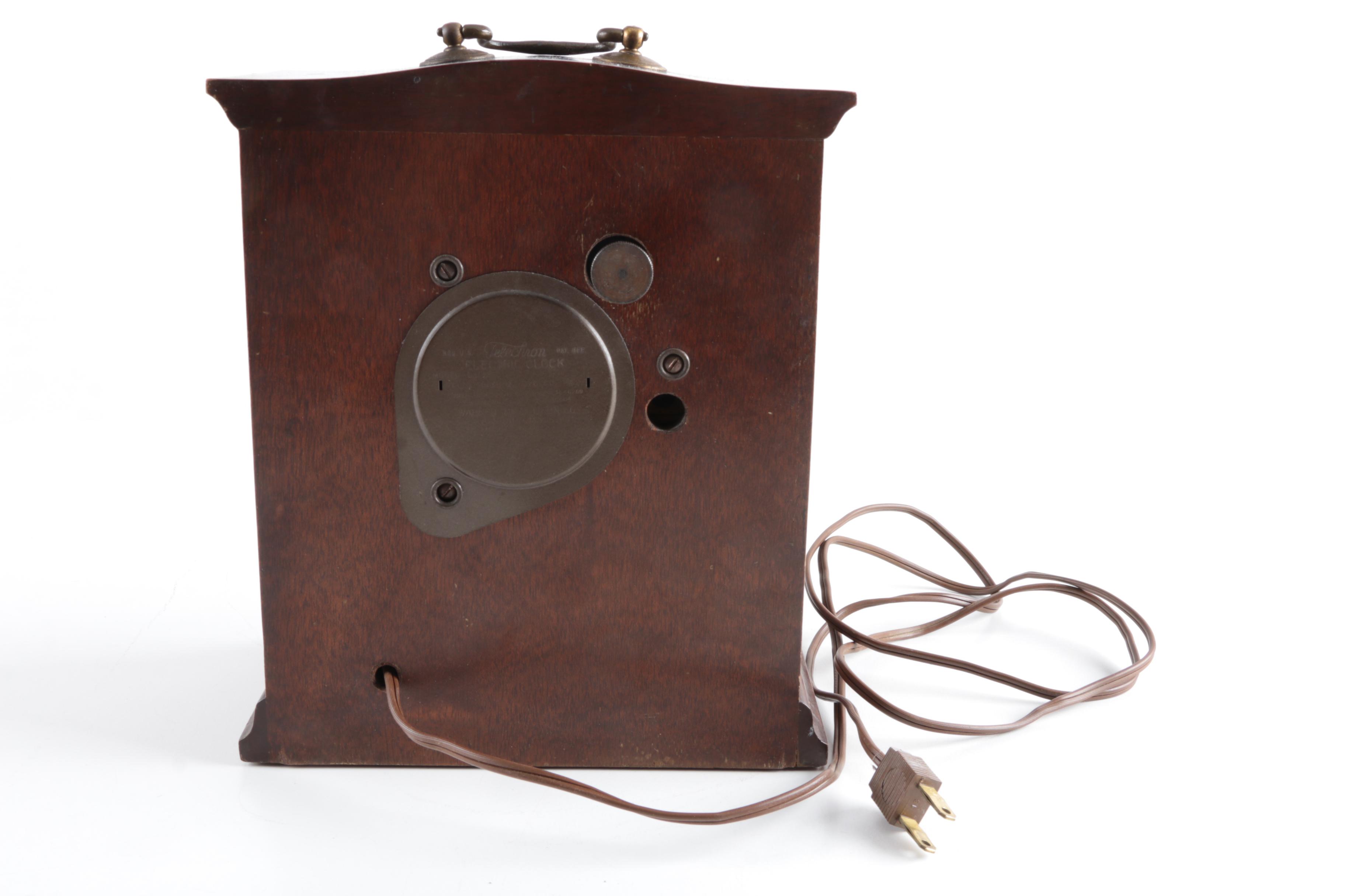 Vintage "The Wickford" Telechron Strike Electric Mantel Clock EBTH