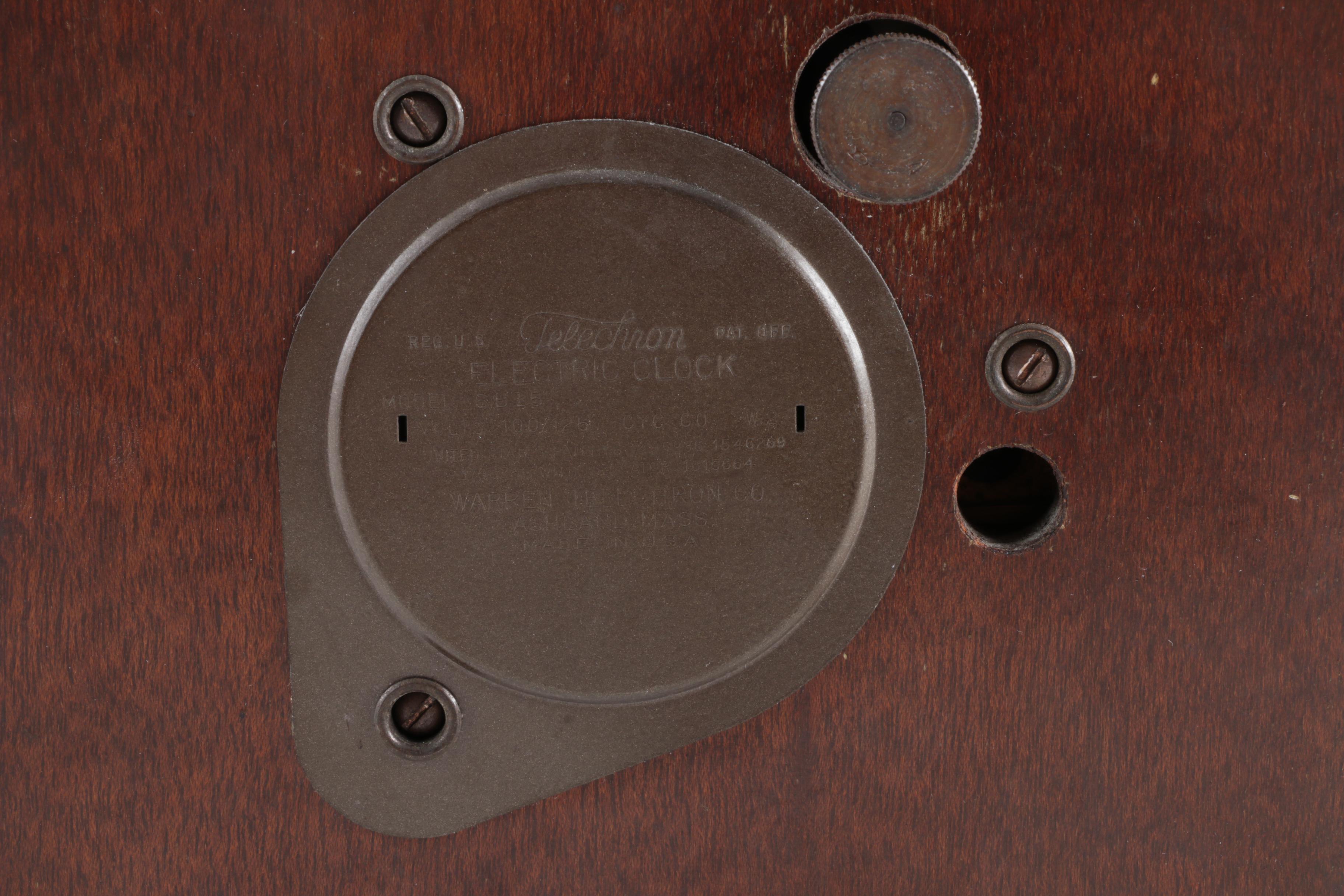 Vintage "The Wickford" Telechron Strike Electric Mantel Clock EBTH