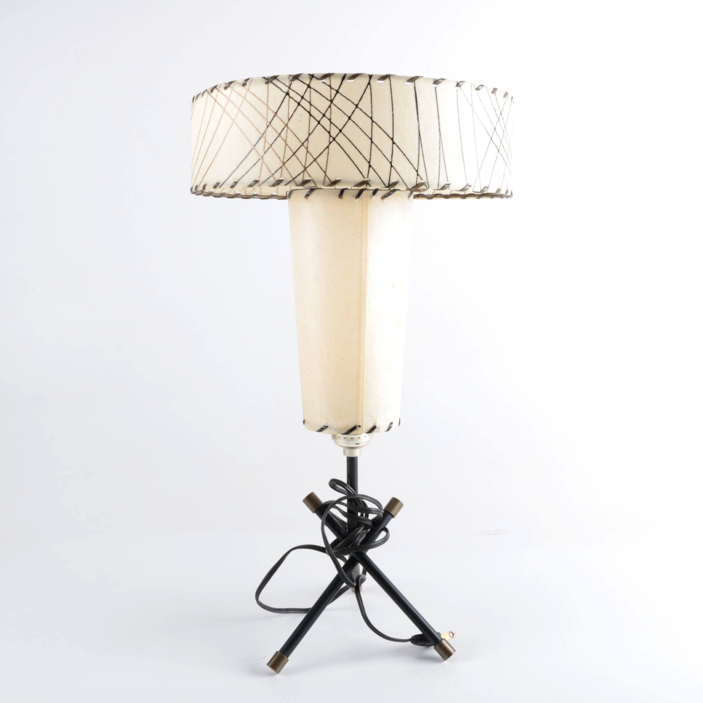 leviton mid century lamp