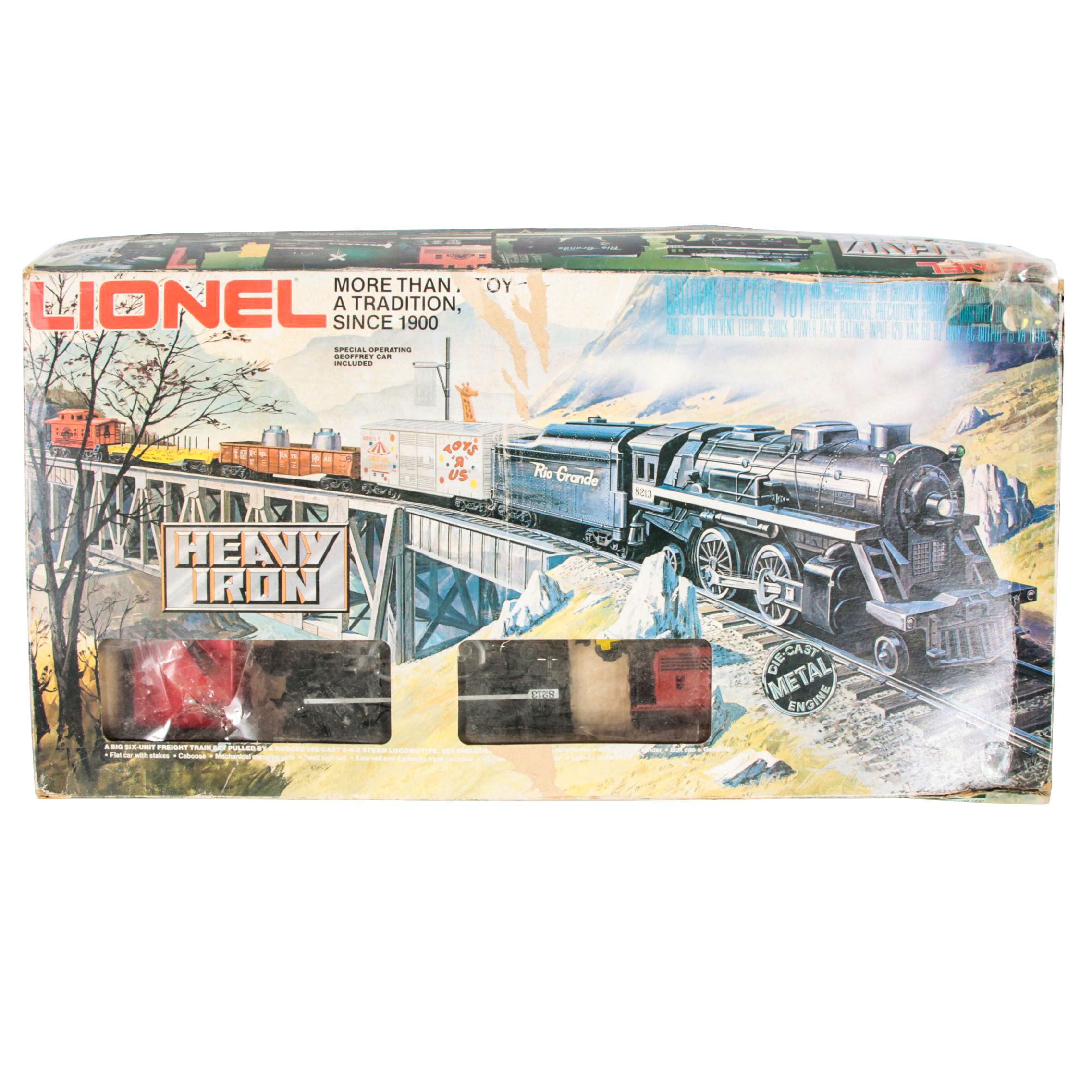 lionel heavy iron train set