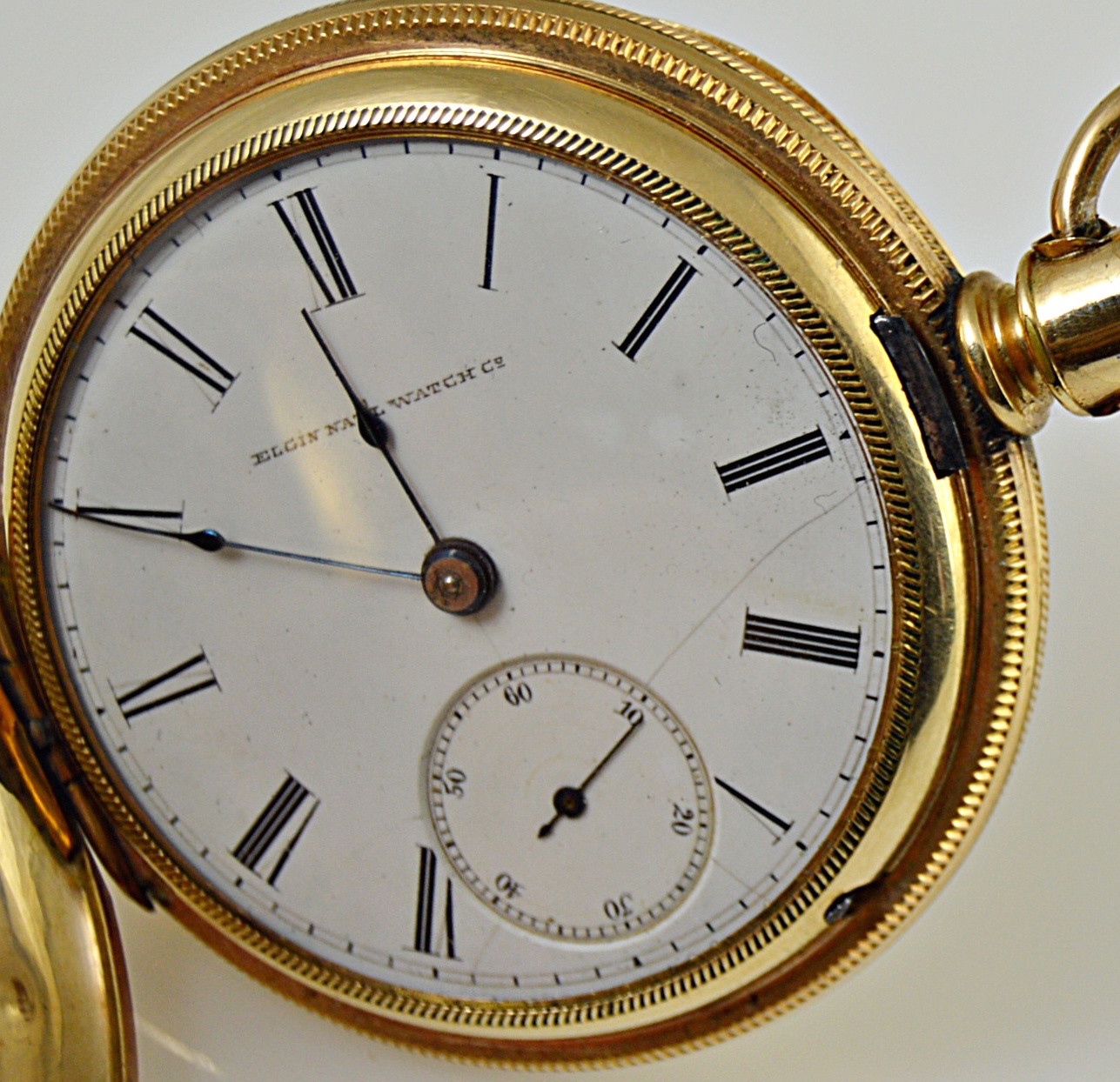 Vintage Elgin Engraved GoldFilled Pocket Watch EBTH