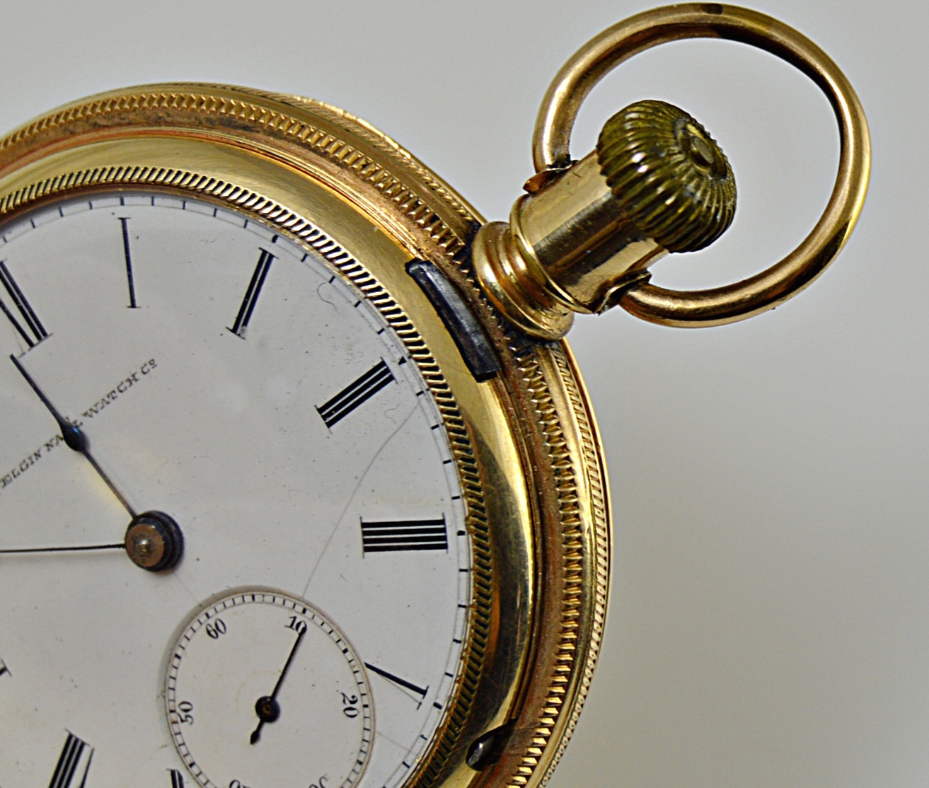 Vintage Elgin Engraved GoldFilled Pocket Watch EBTH