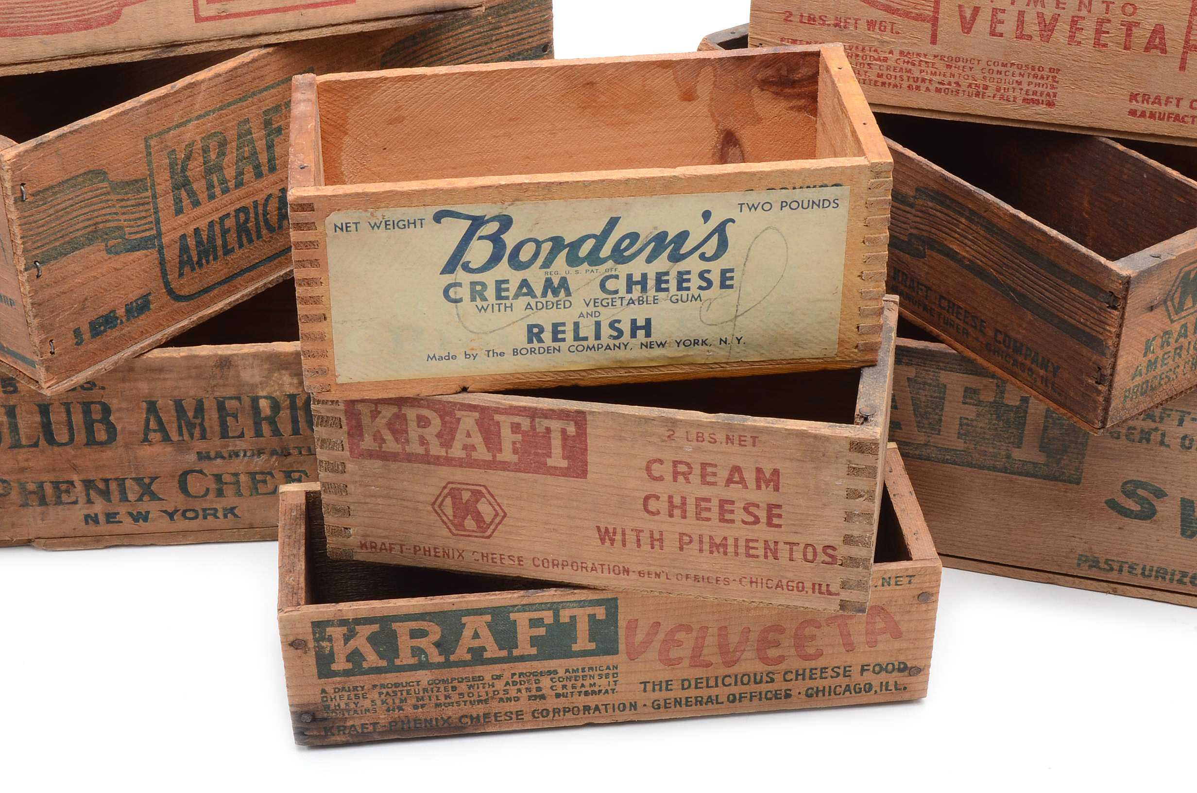 Wood Cheese Boxes EBTH