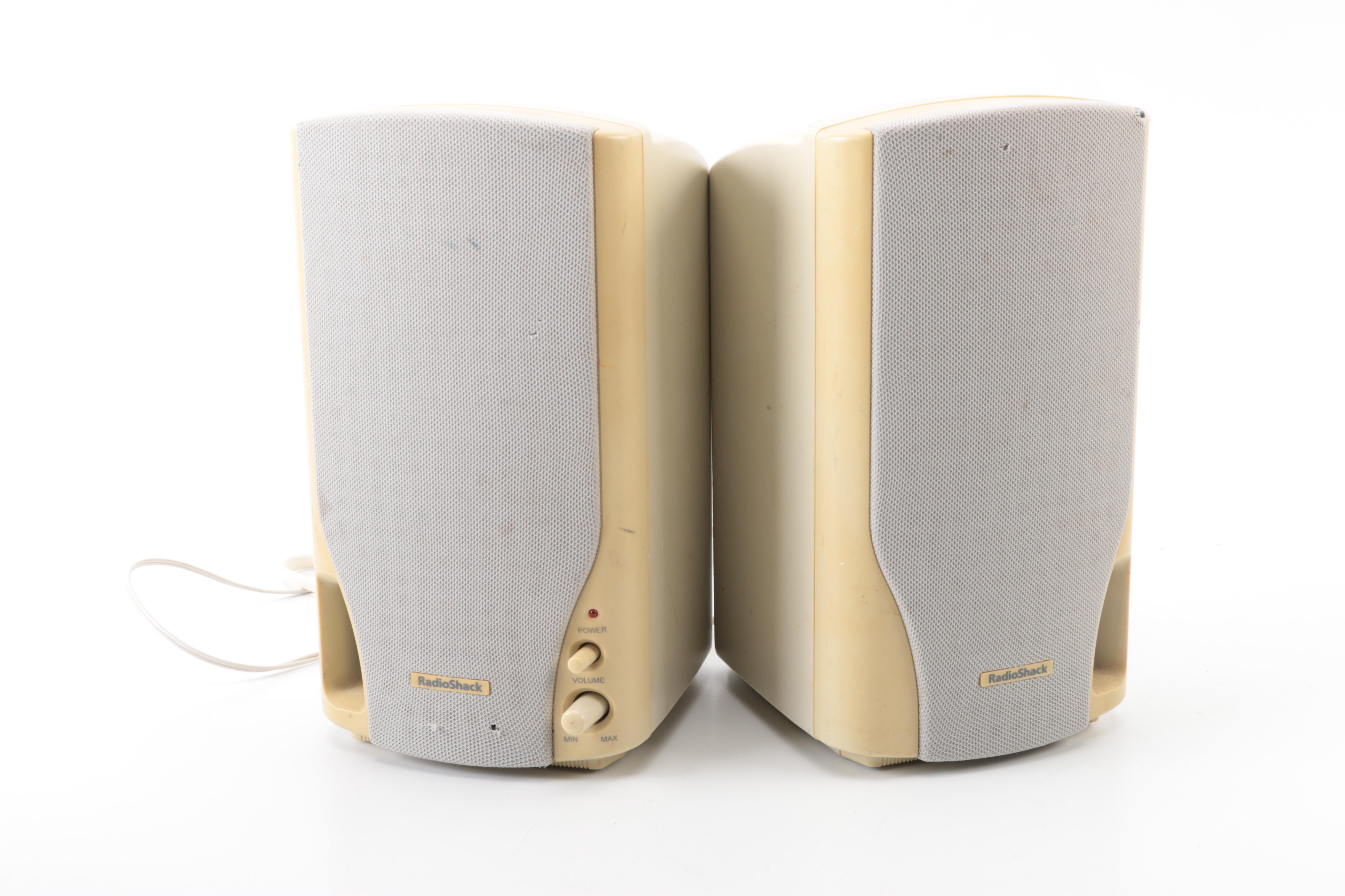 RadioShack and Polk Audio PC Speakers EBTH