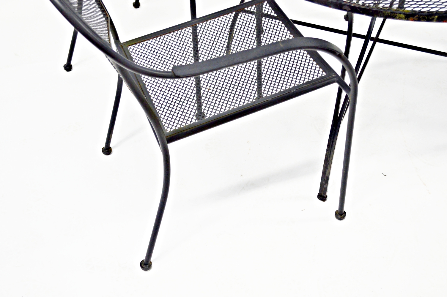 Metal and Wrought Iron Patio Set EBTH