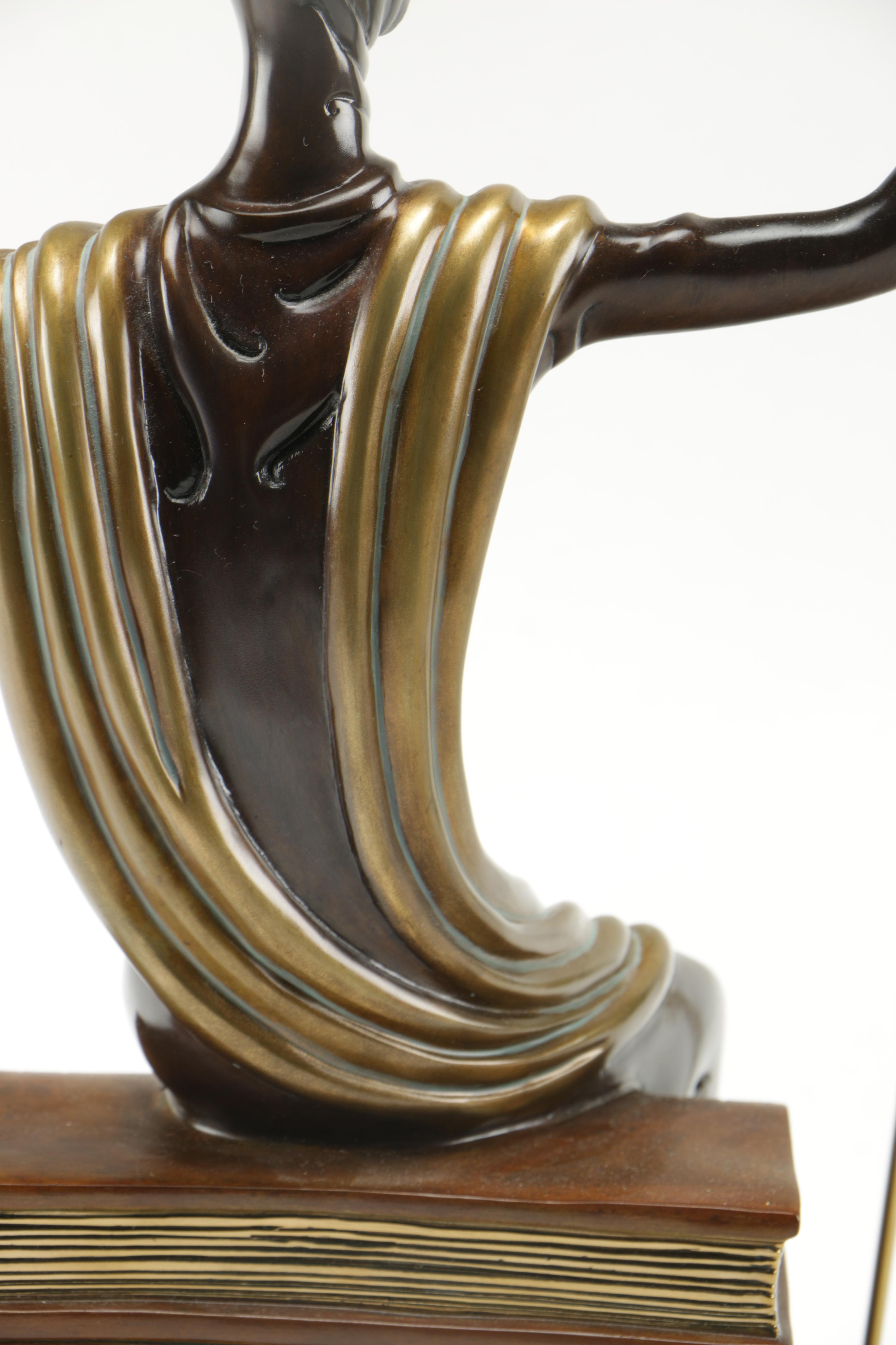 Erté 1984 Limited Edition Bronze Sculpture "Justice" EBTH