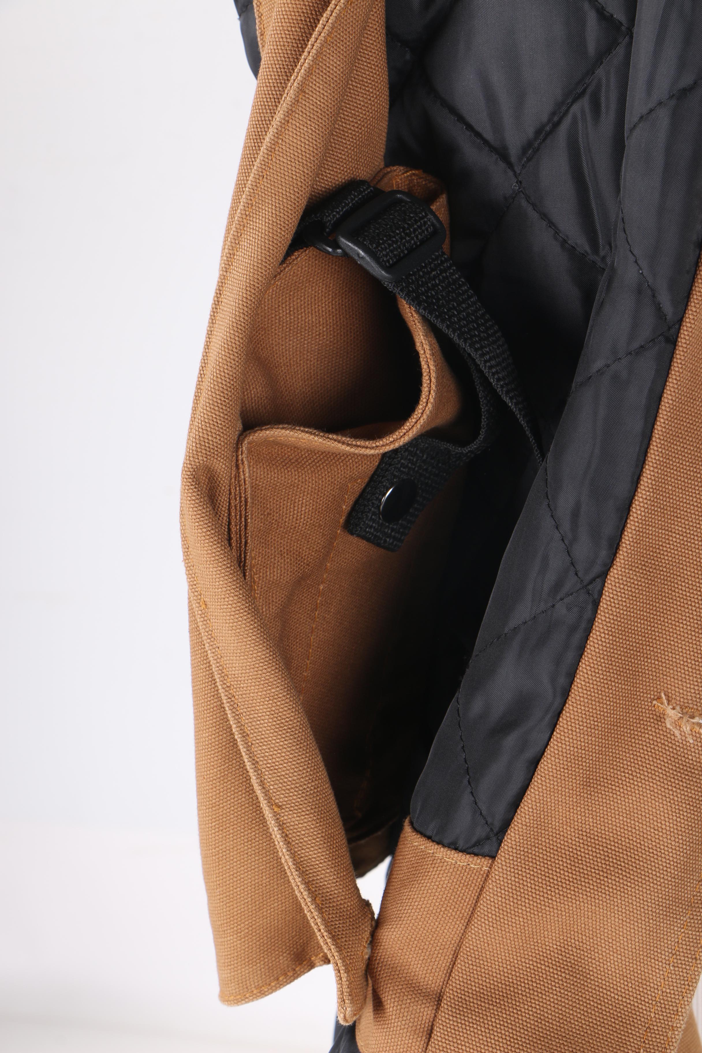 Men's Quilted Down Hunting Jacket and Canvas Jackets EBTH