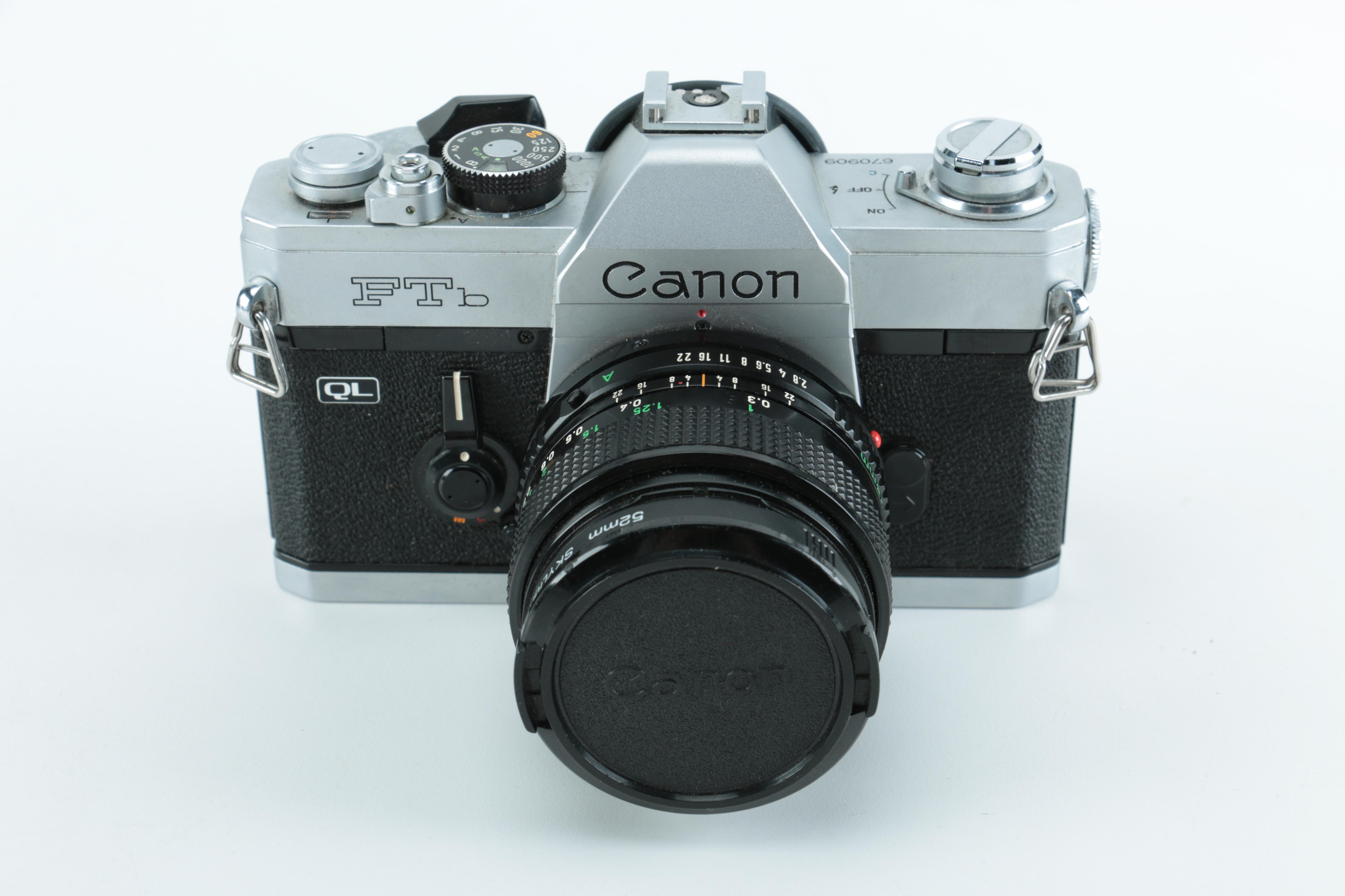 Vintage Canon FTb Camera and Accessories EBTH