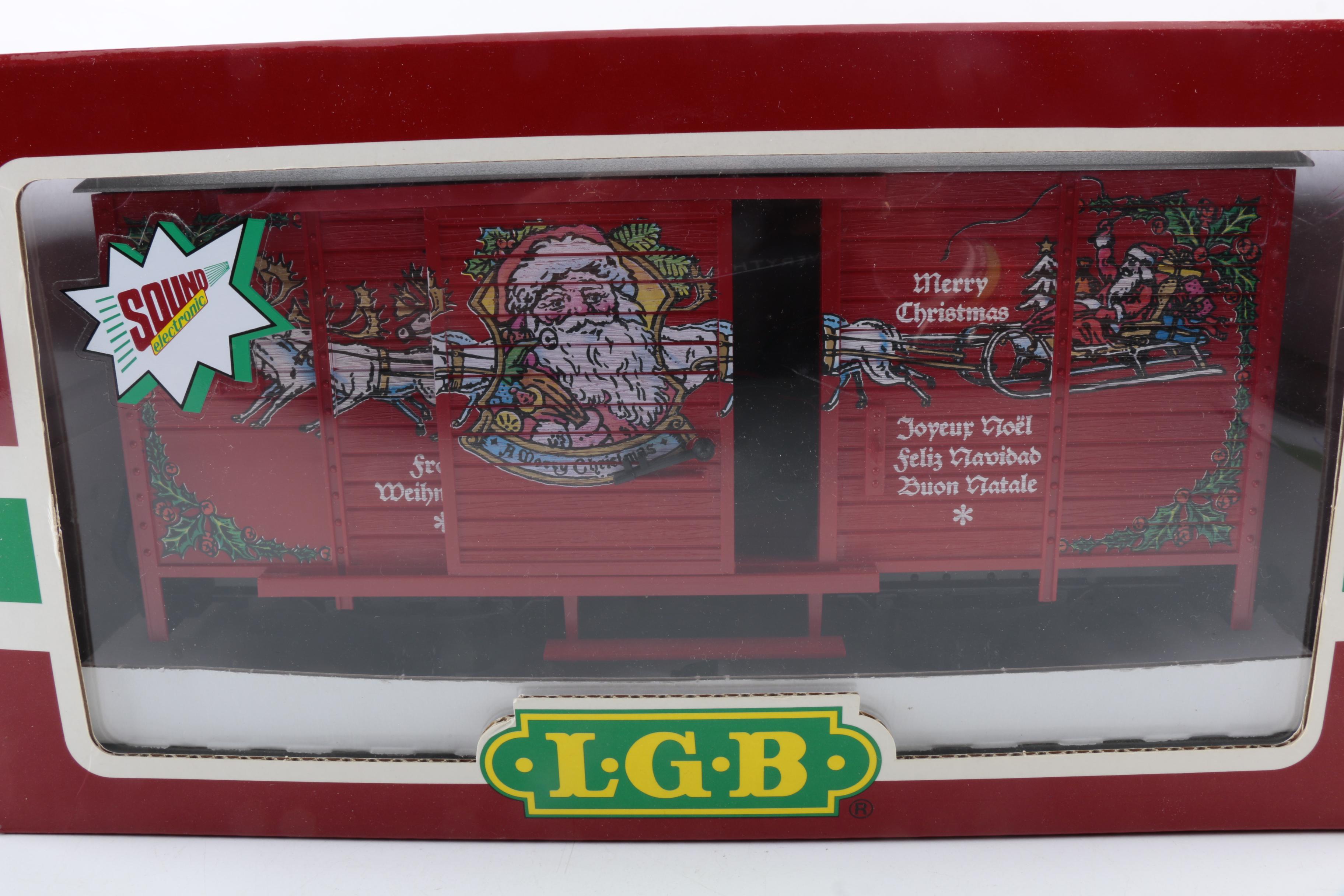 LGB Christmas Train Car EBTH