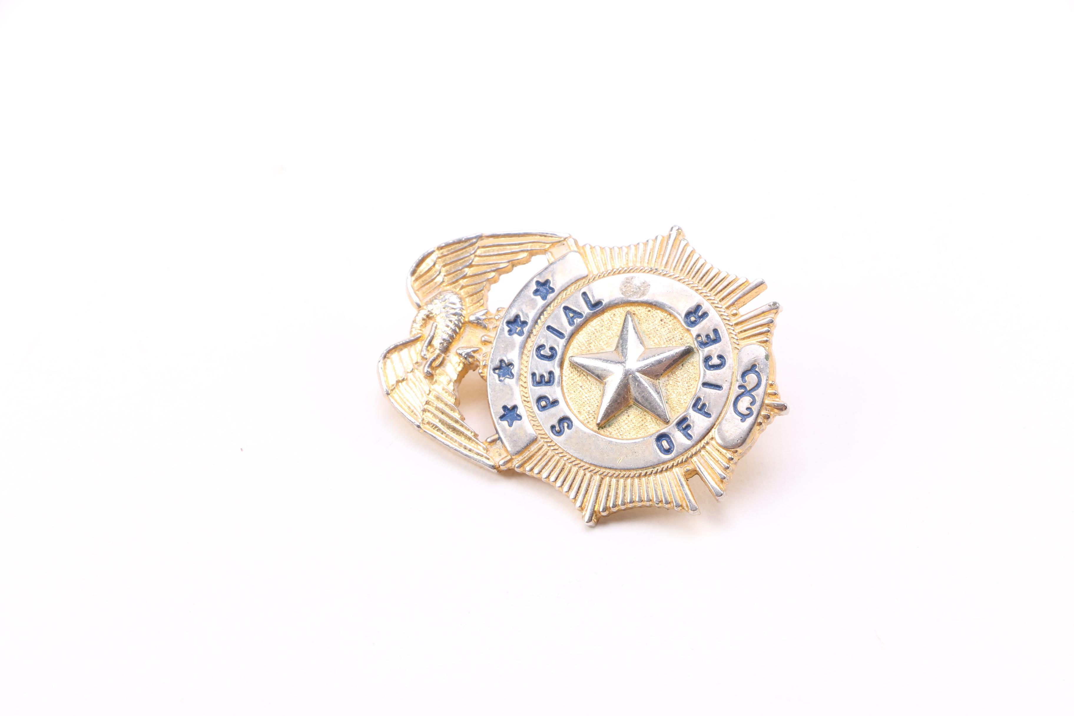 Collection of Three Law Enforcement Pins | EBTH