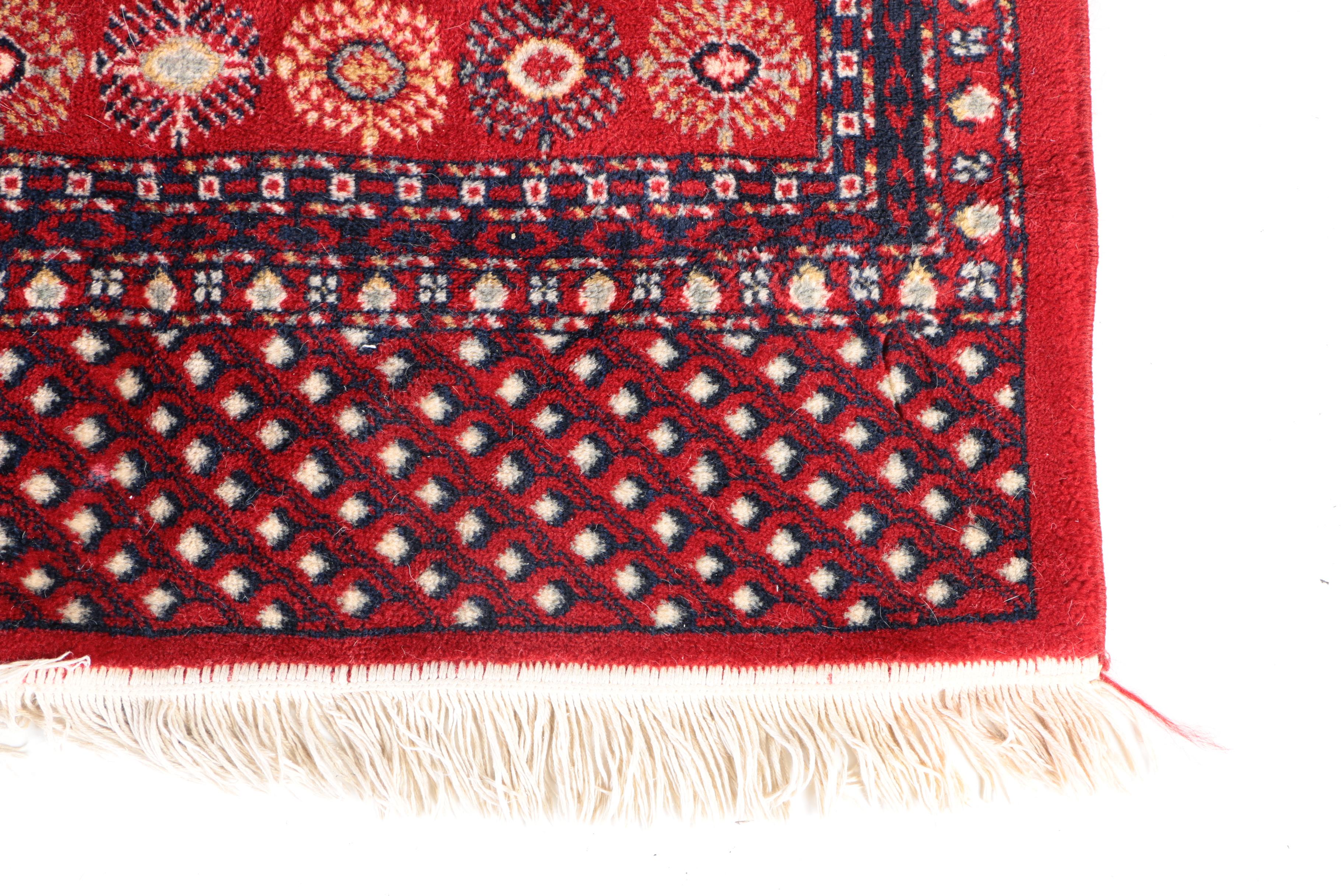MachineMade Belgian Kamar "Bokhara" Wool Area Rug EBTH