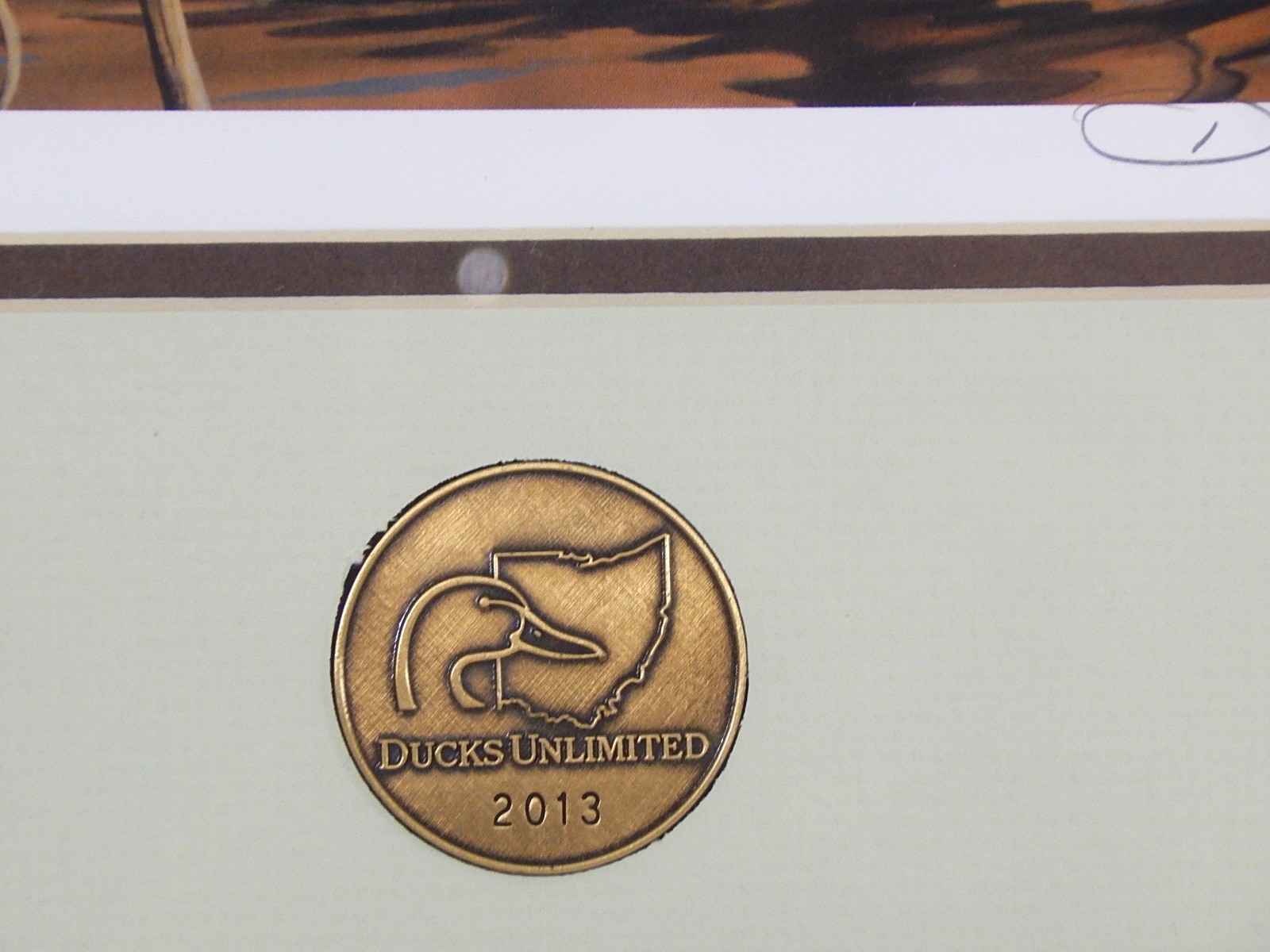 2013 Ducks Unlimited L/E Print Signed | EBTH
