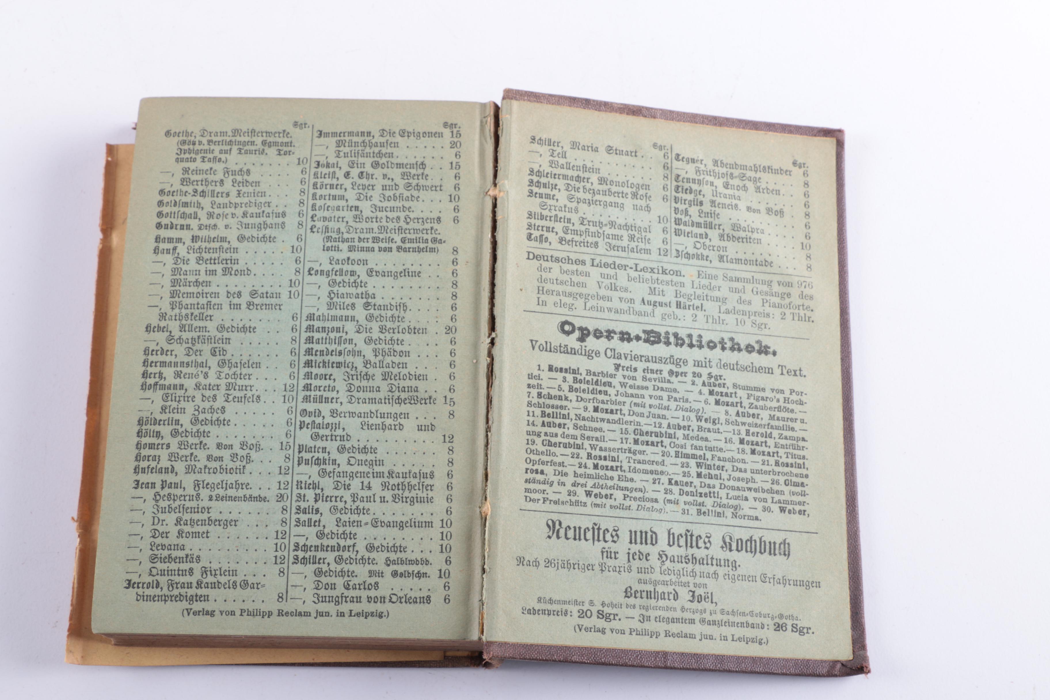 Eight Antique German Books EBTH