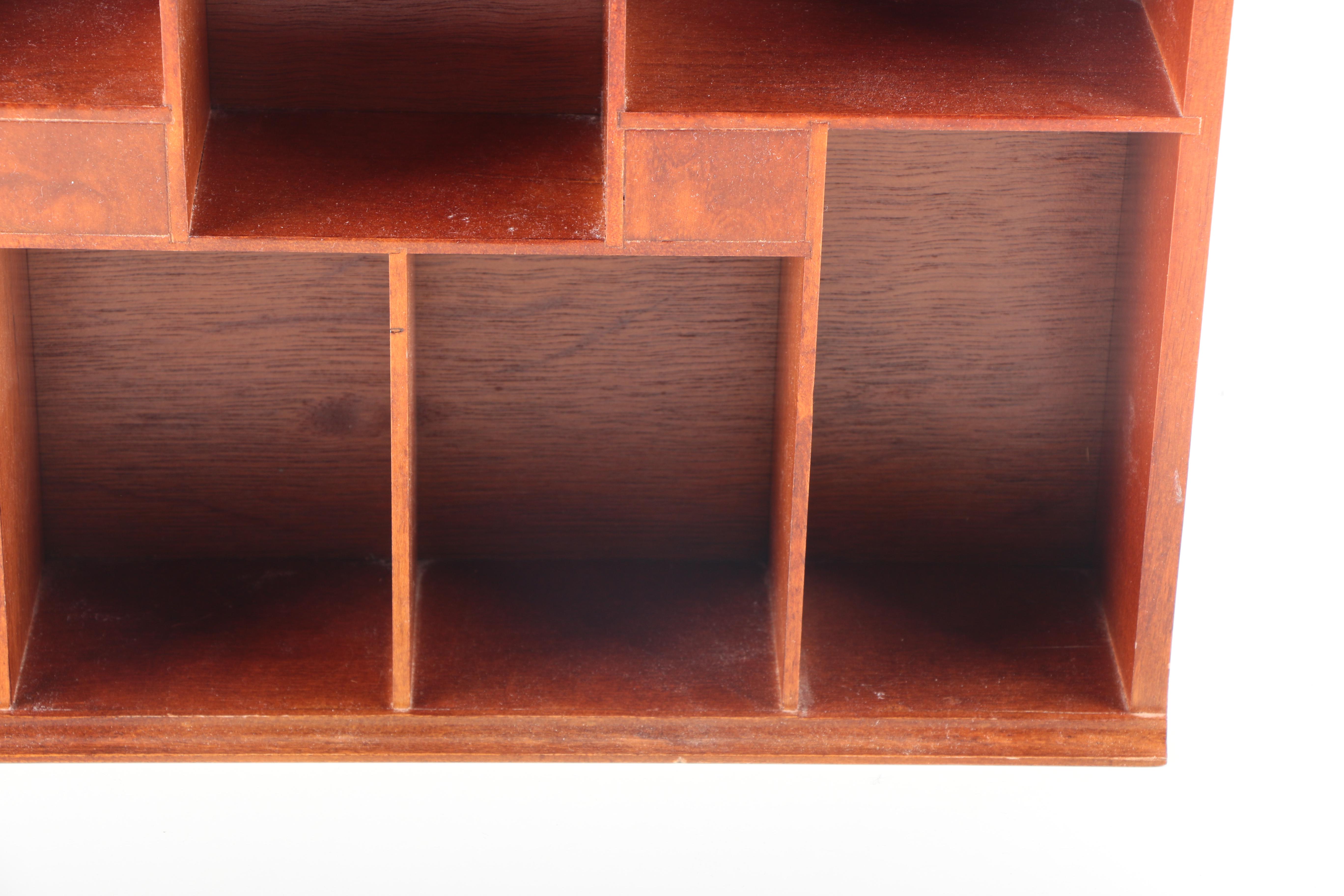 Wooden House Shaped Shadow Box | EBTH