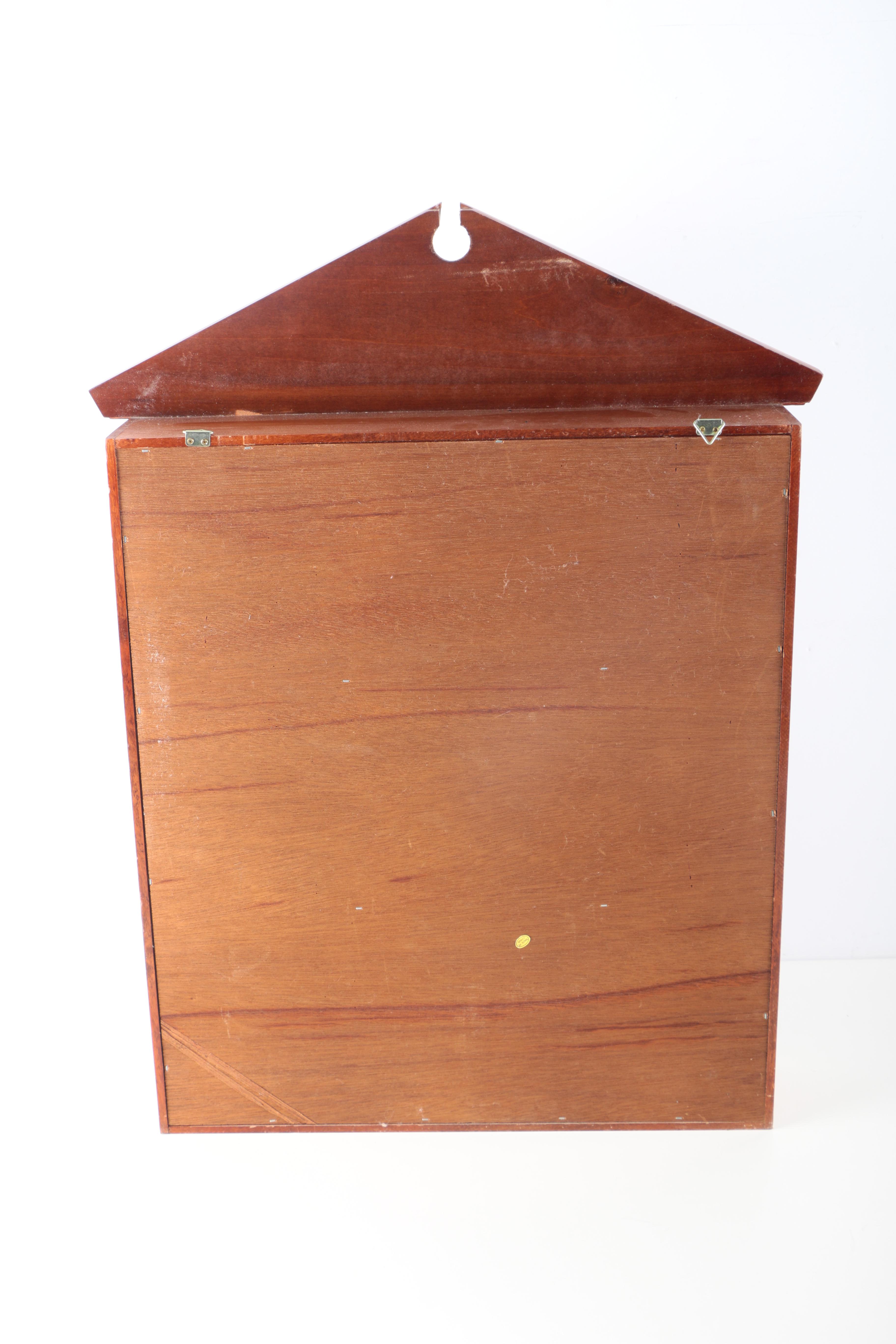 Wooden House Shaped Shadow Box EBTH