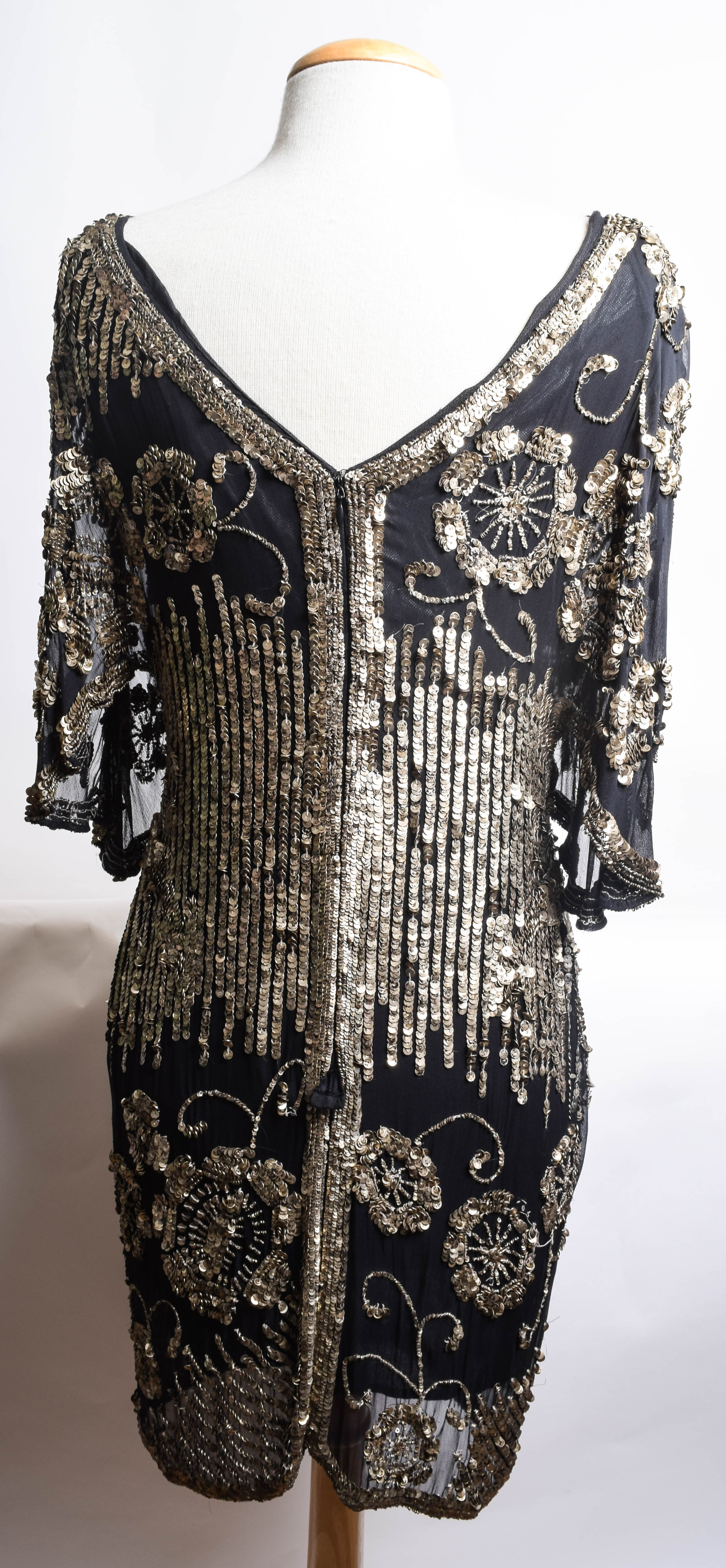 Trelise Cooper Silk Dress with Metal Sequins EBTH