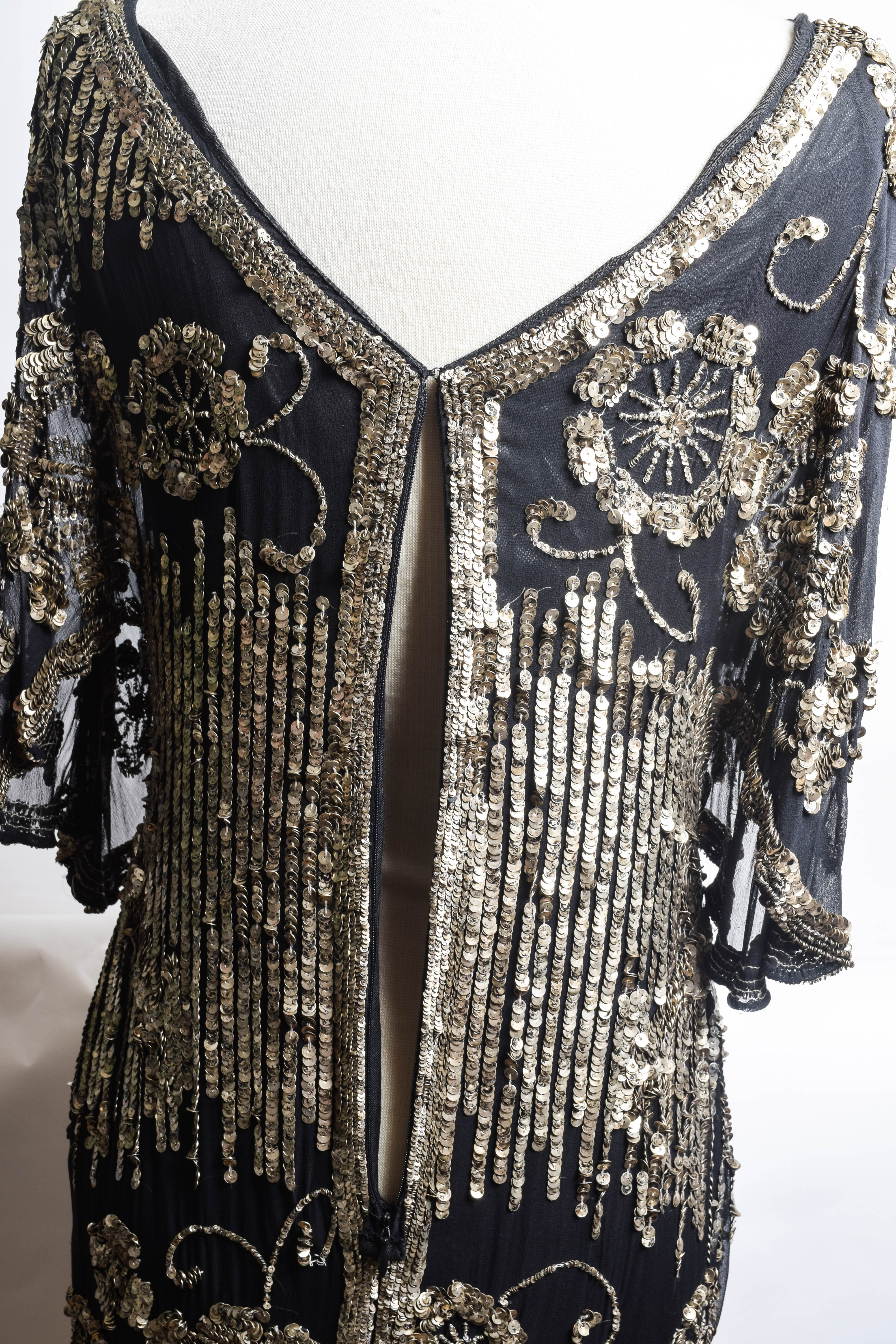 Trelise Cooper Silk Dress with Metal Sequins EBTH
