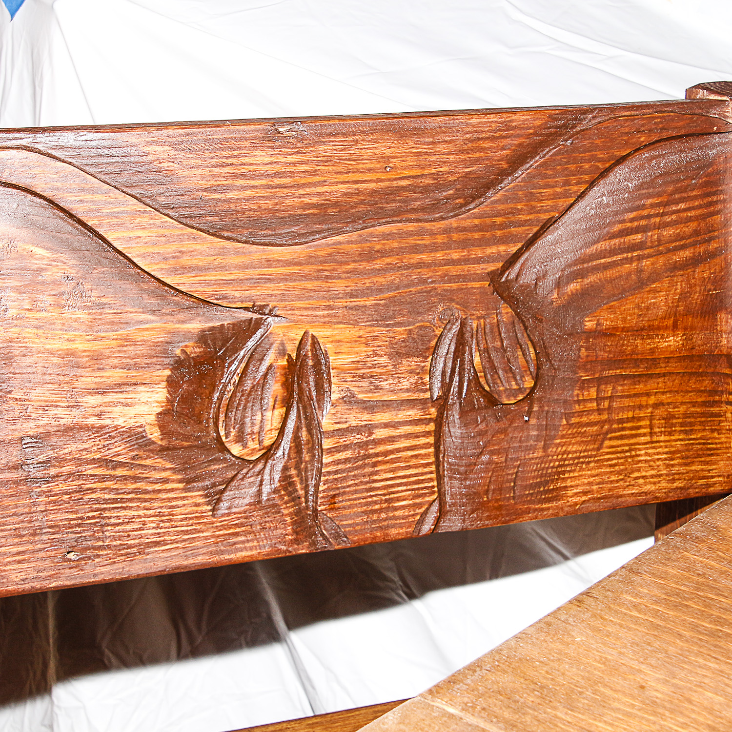 Rustic Wooden High Top Table with Chairs | EBTH