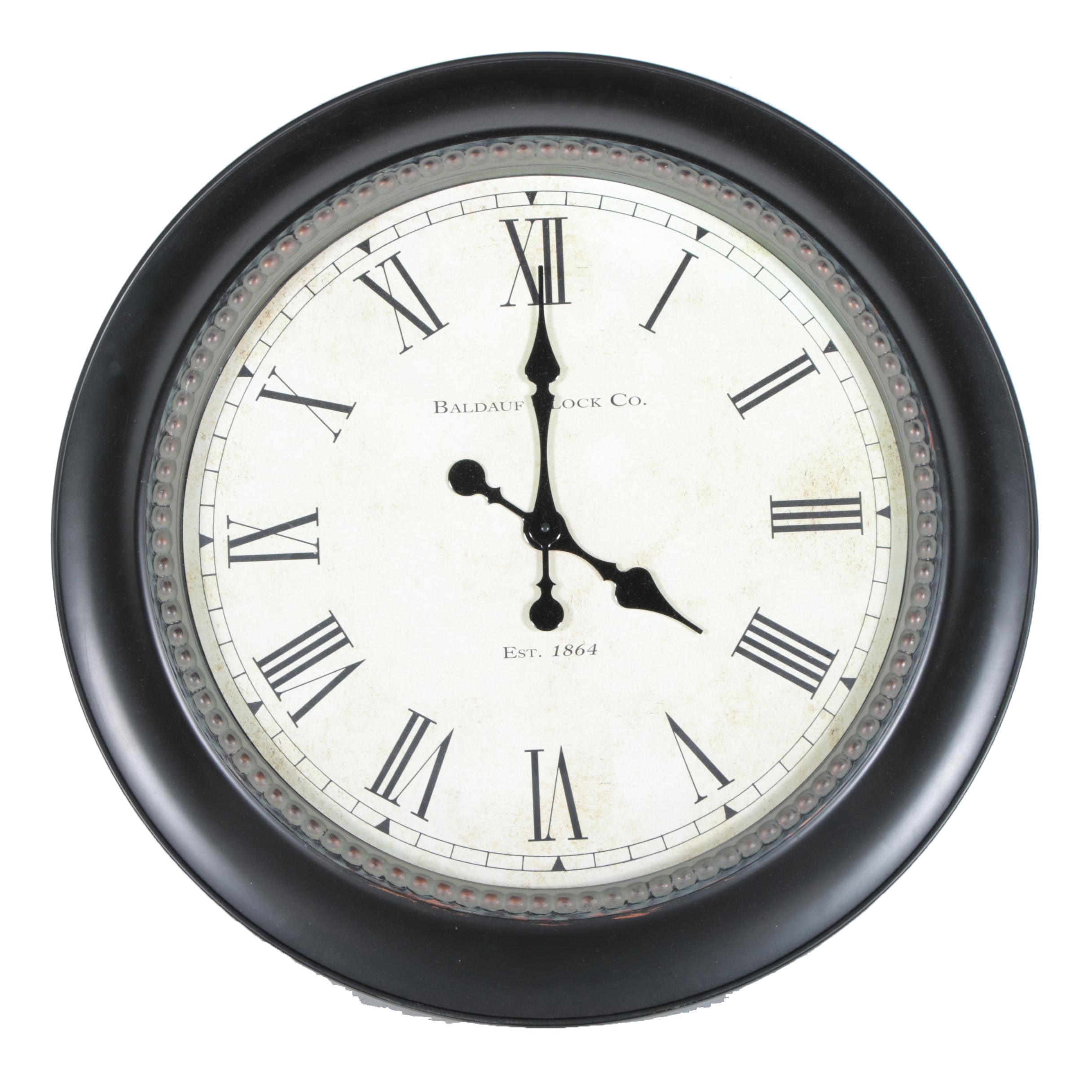 Baldauf Large Wall Clock EBTH