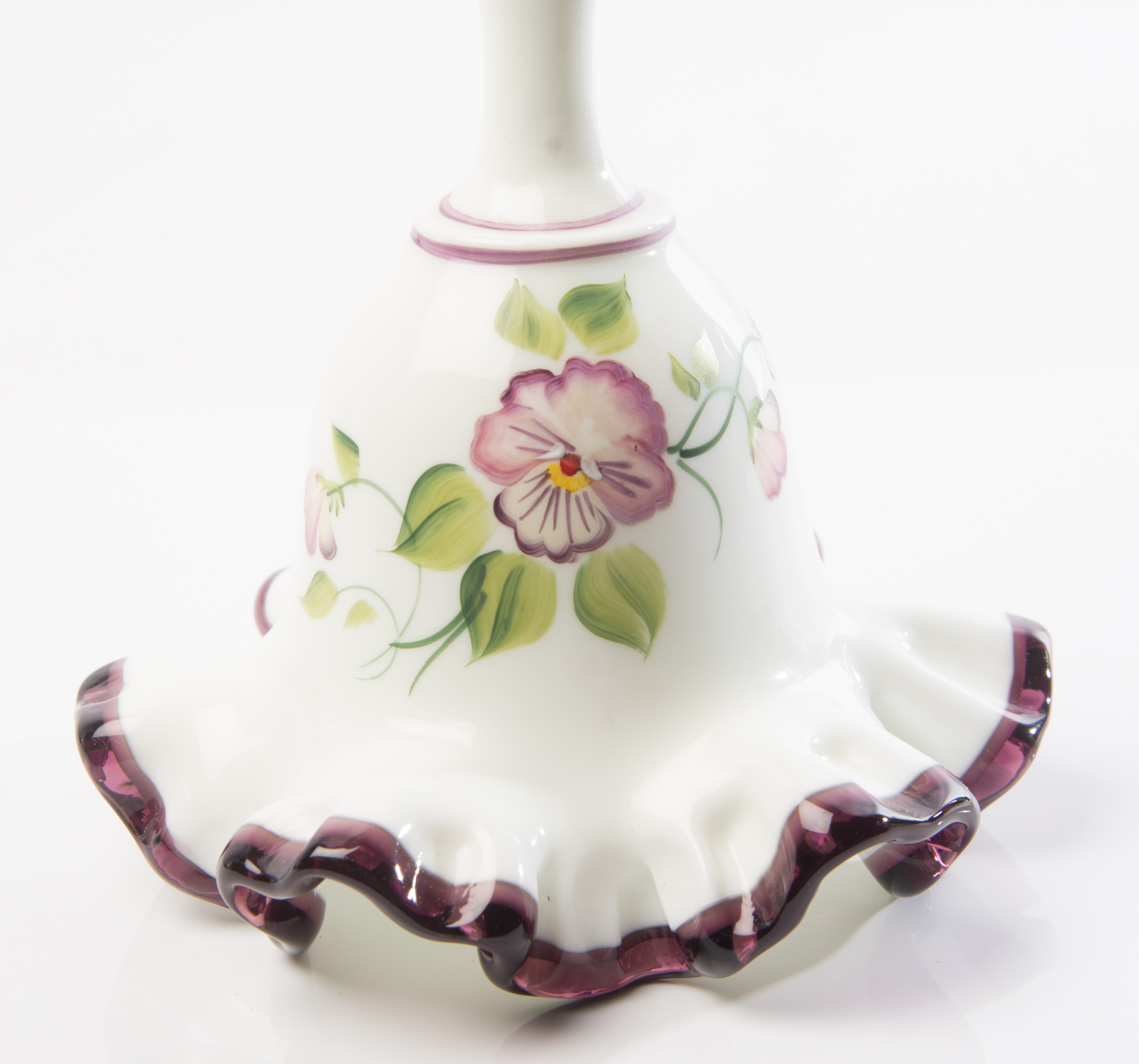 Fenton Handpainted Bell EBTH
