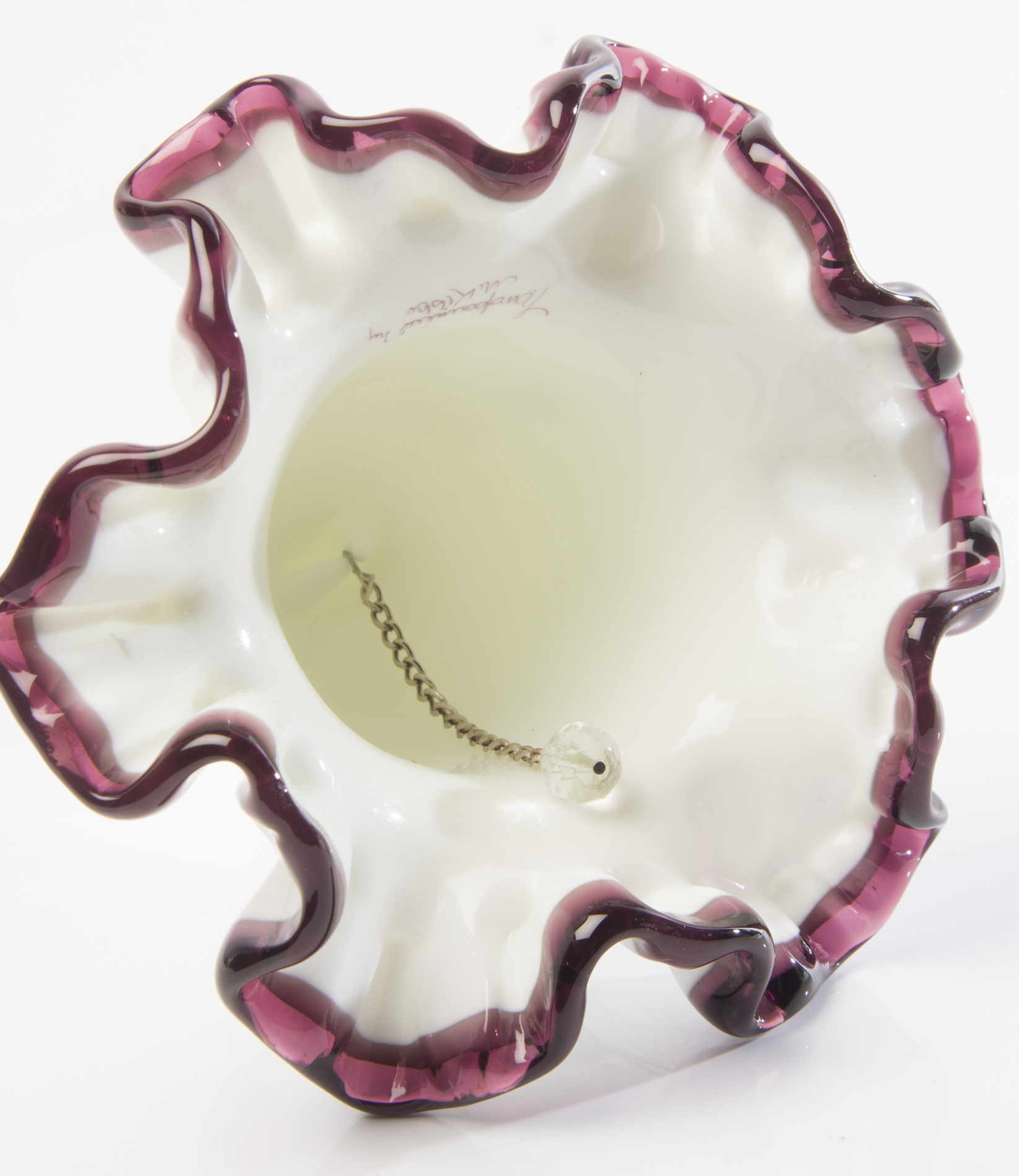 Fenton Handpainted Bell EBTH