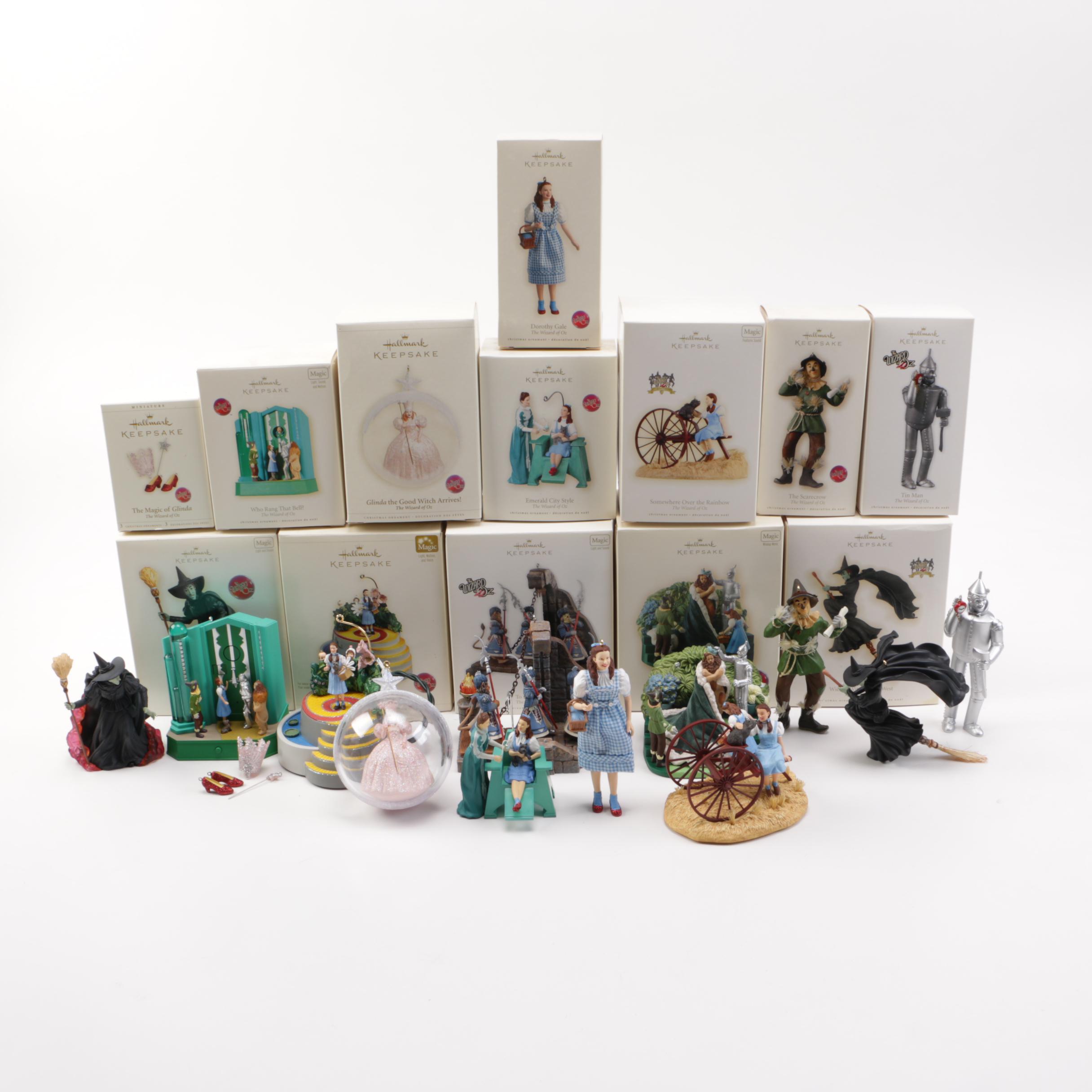 Hallmark Keepsake Wizard Of Oz Christmas Ornaments Ebth